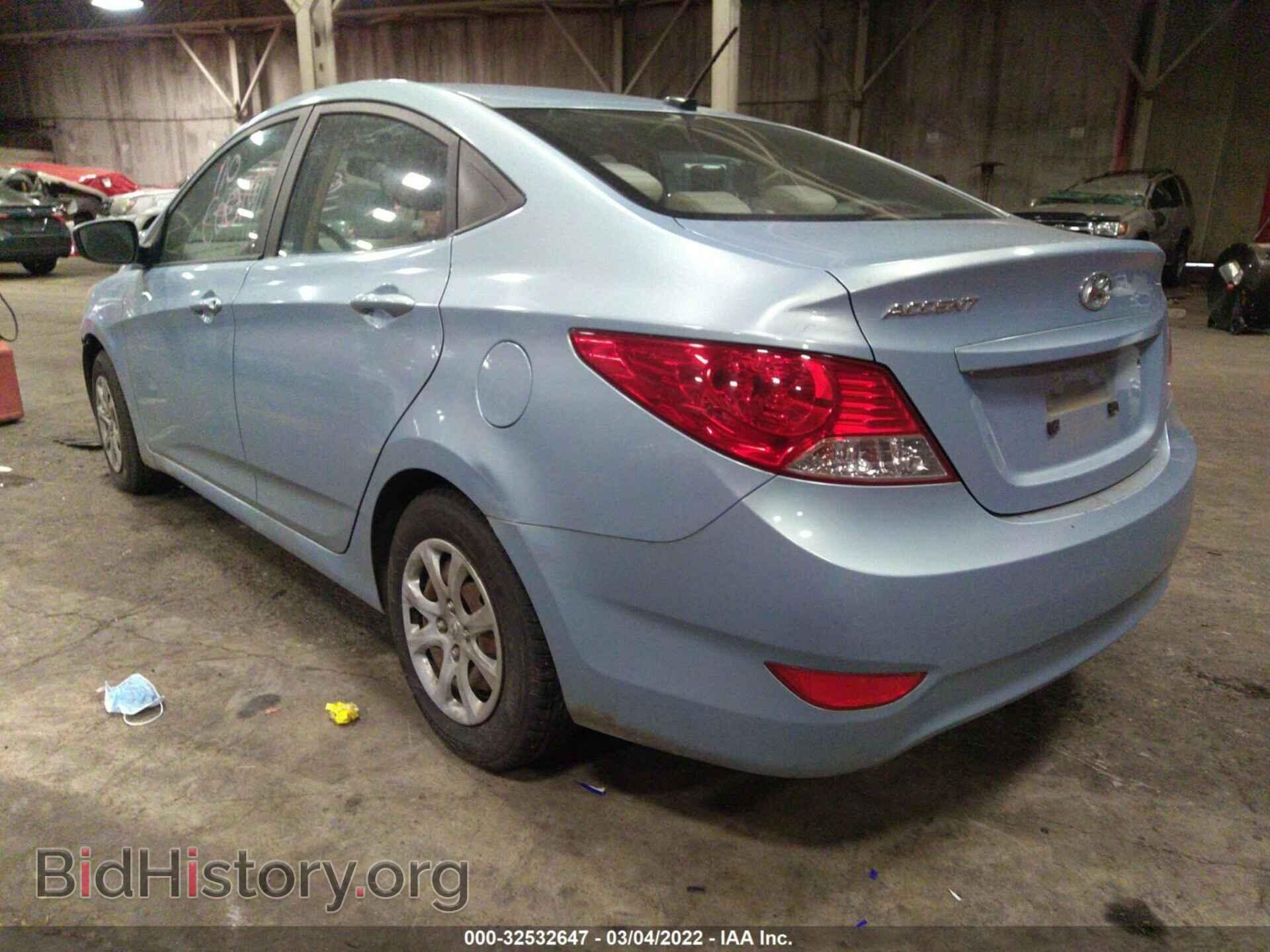 2012 HYUNDAI ACCENT - VIN: KMHCT4AE5CU200743 - Фото 3