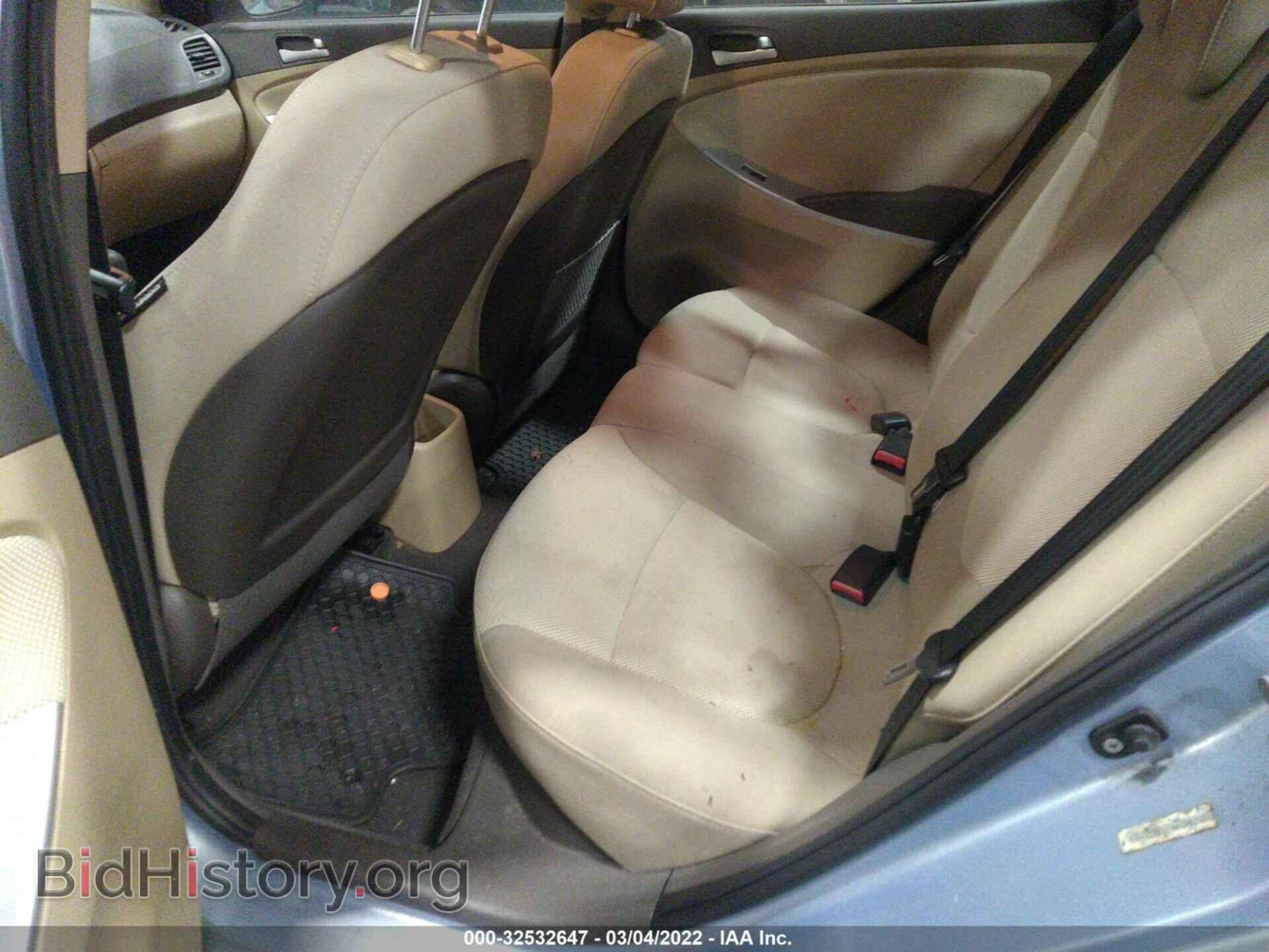 2012 HYUNDAI ACCENT - VIN: KMHCT4AE5CU200743 - Фото 8
