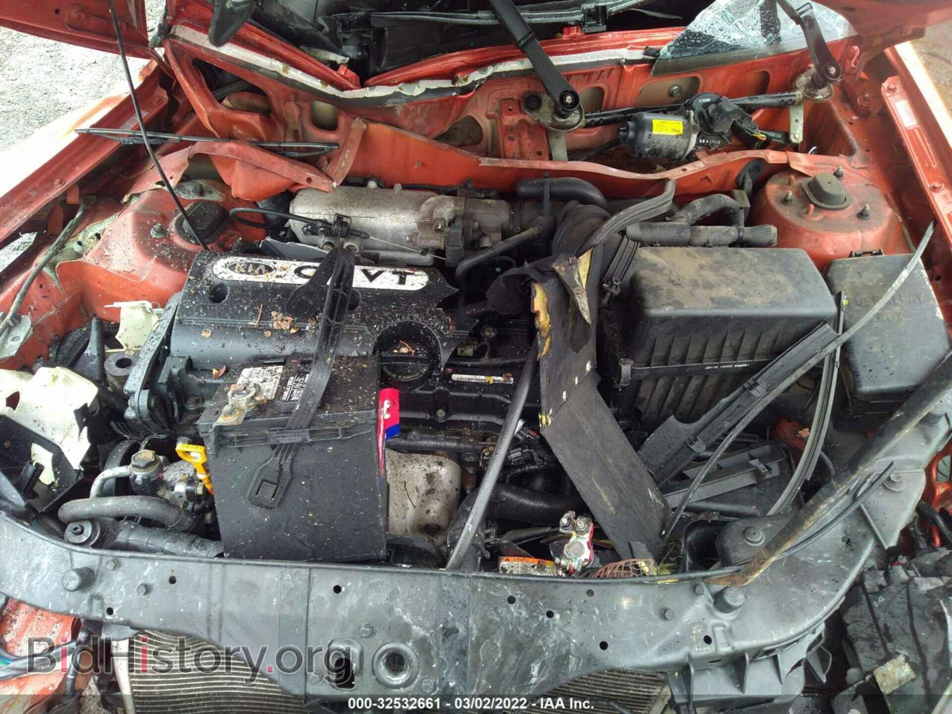 2008 KIA RIO - VIN: KNADE123186421702 - Фото 10