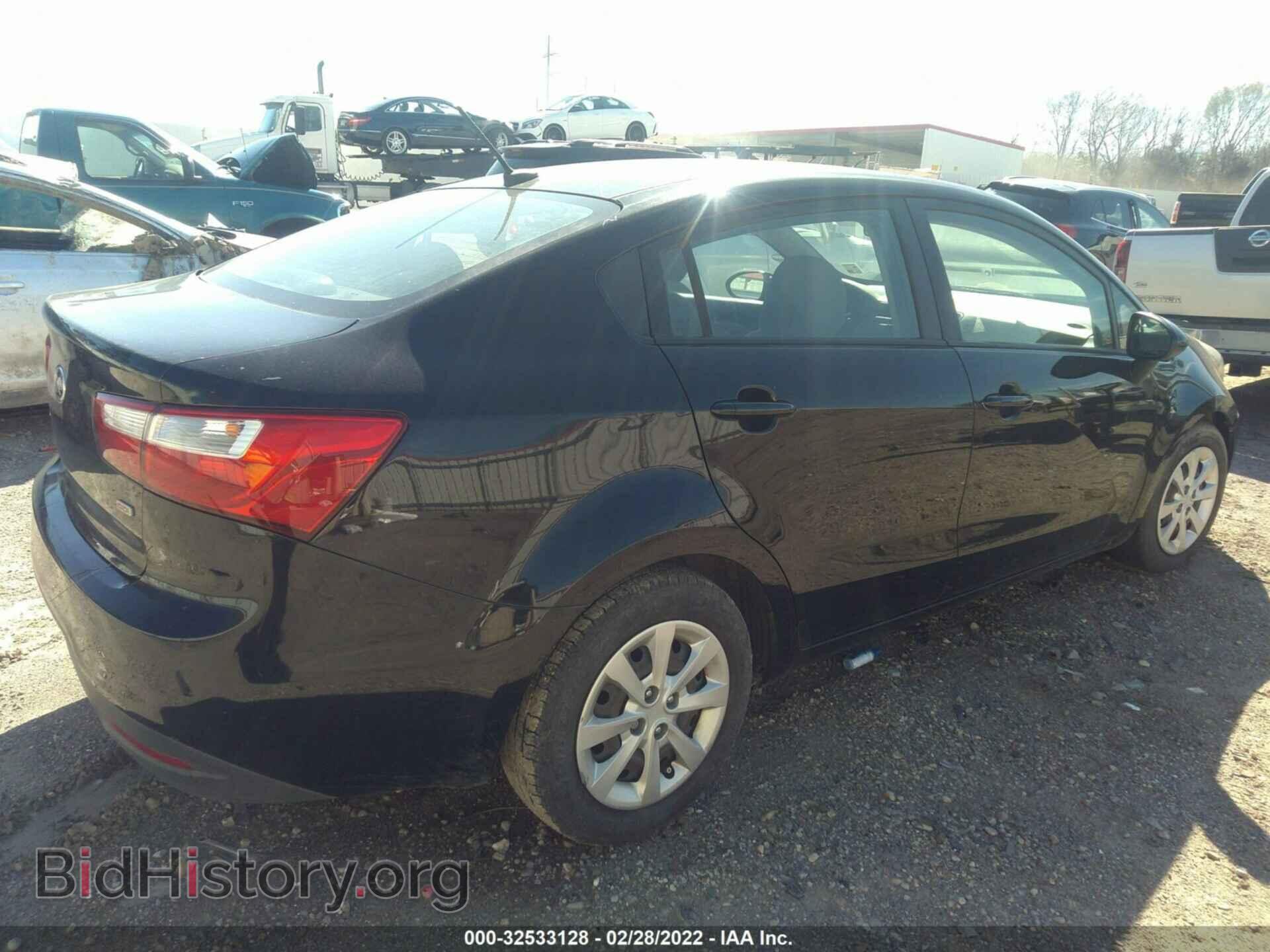 2015 KIA RIO - VIN: KNADM4A36F6501838 - Фото 4
