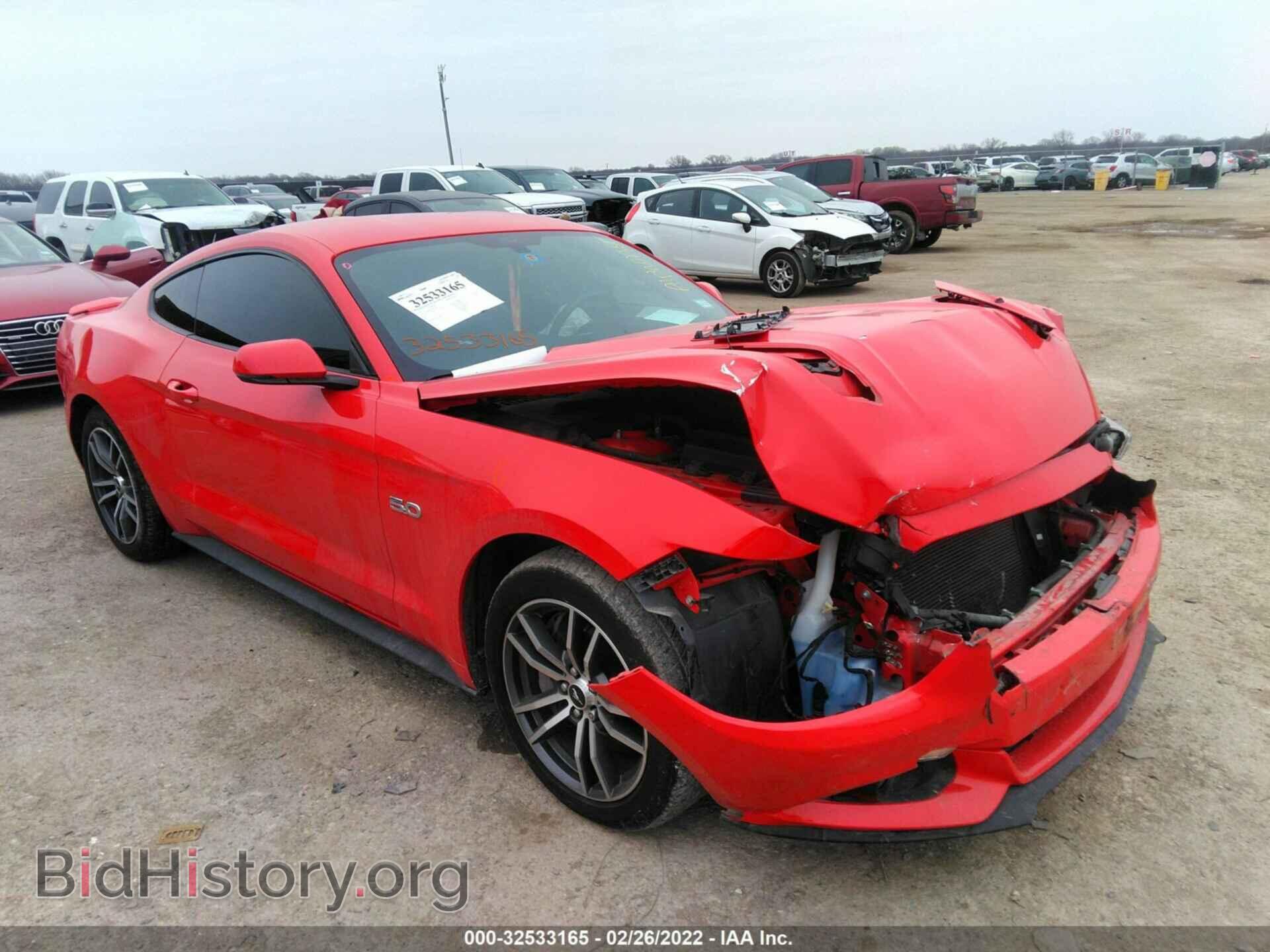 Фотография 1FA6P8CF2H5310935 - FORD MUSTANG 2017