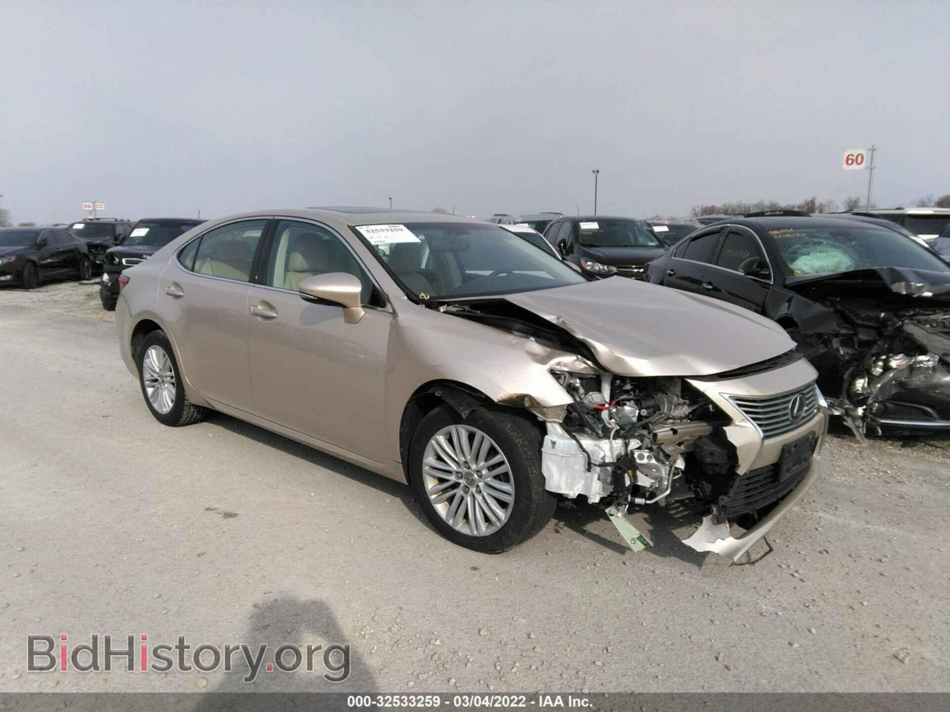 Фотография JTHBK1GG4E2109924 - LEXUS ES 350 2014