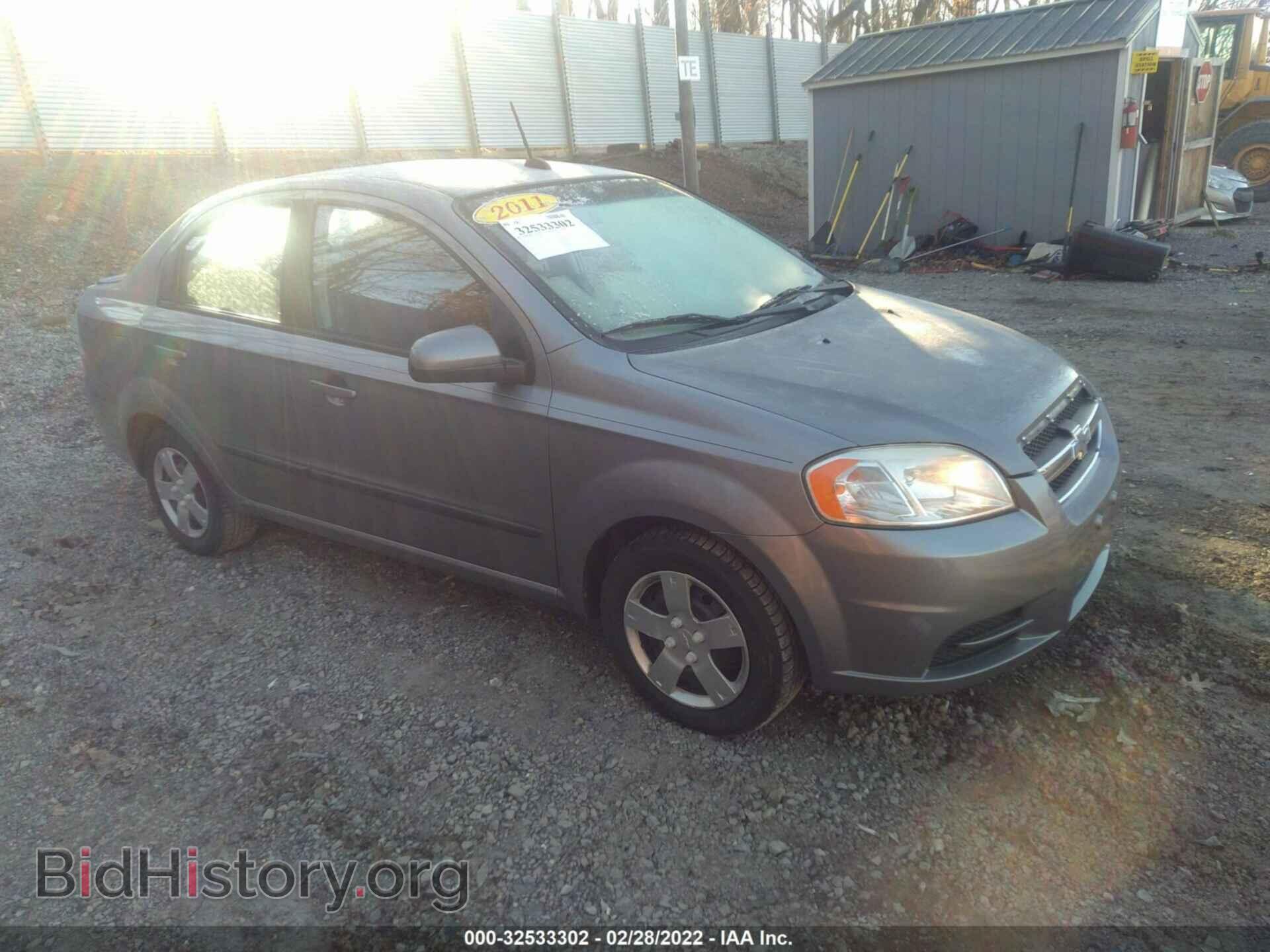Фотография KL1TD5DE3BB200972 - CHEVROLET AVEO 2011