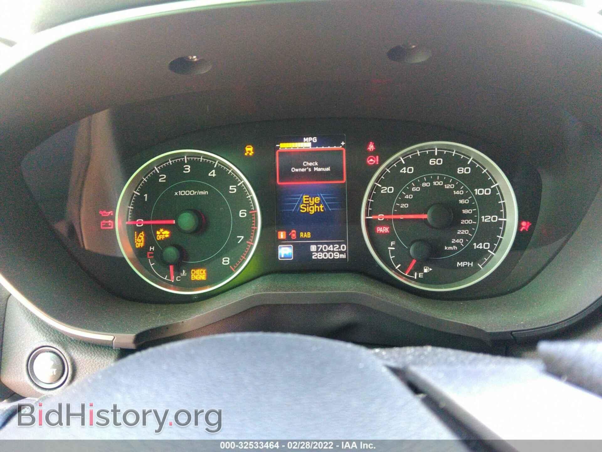 2020 SUBARU ASCENT - VIN: 4S4WMACD7L3478305 - Фото 7