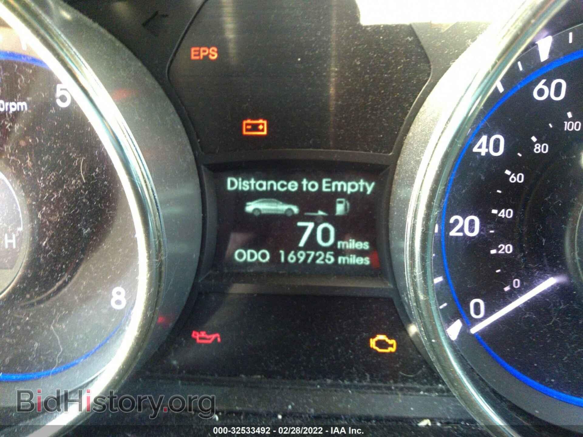 2011 HYUNDAI SONATA - VIN: 5NPEB4AC7BH224775 - Фото 7