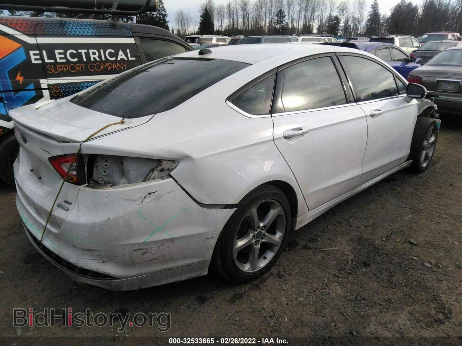 2014 FORD FUSION - VIN: 3FA6P0HD7ER357590 - Фото 4