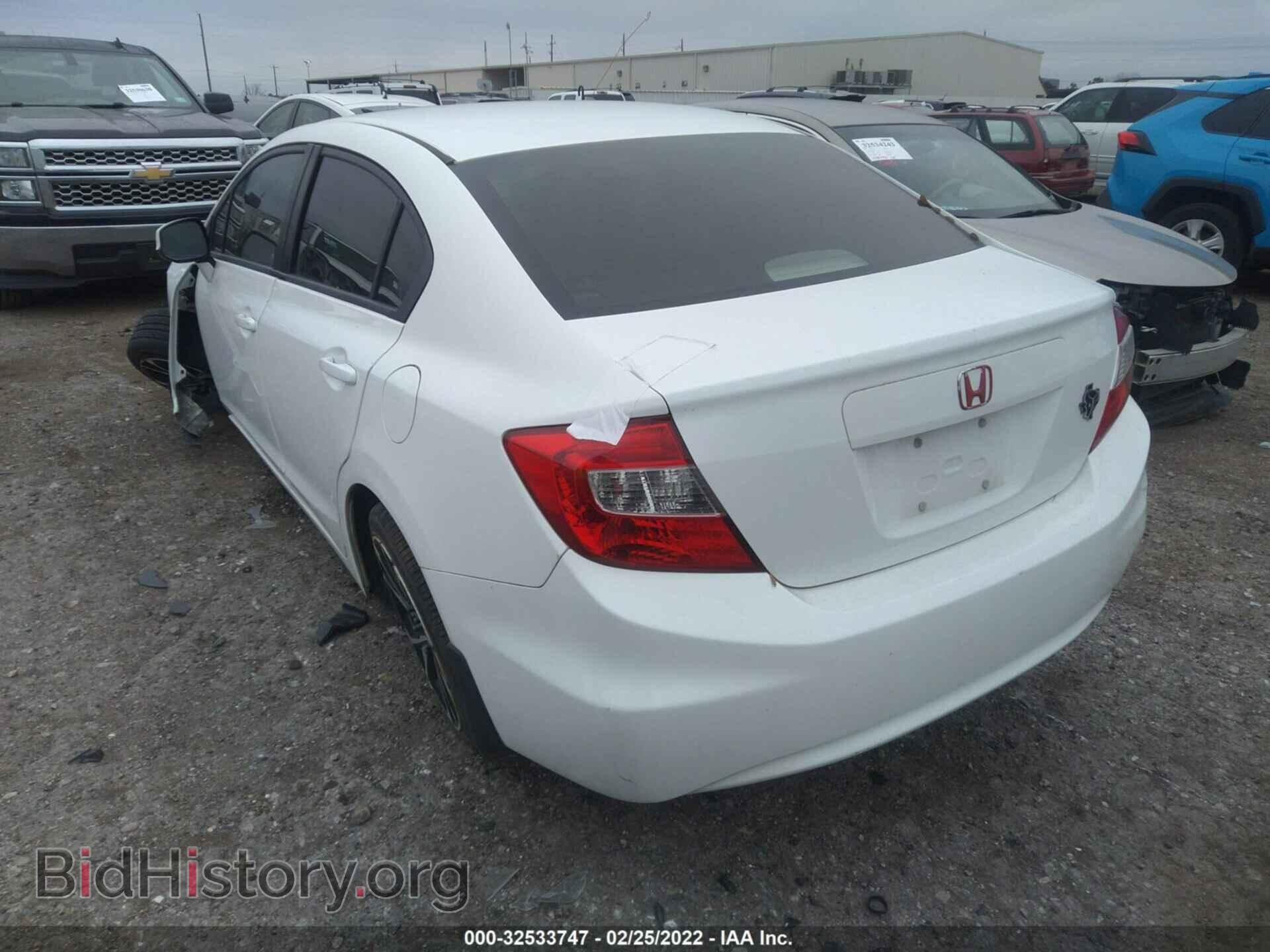2012 HONDA CIVIC SDN - VIN: 2HGFB2F82CH326199 - Фото 3