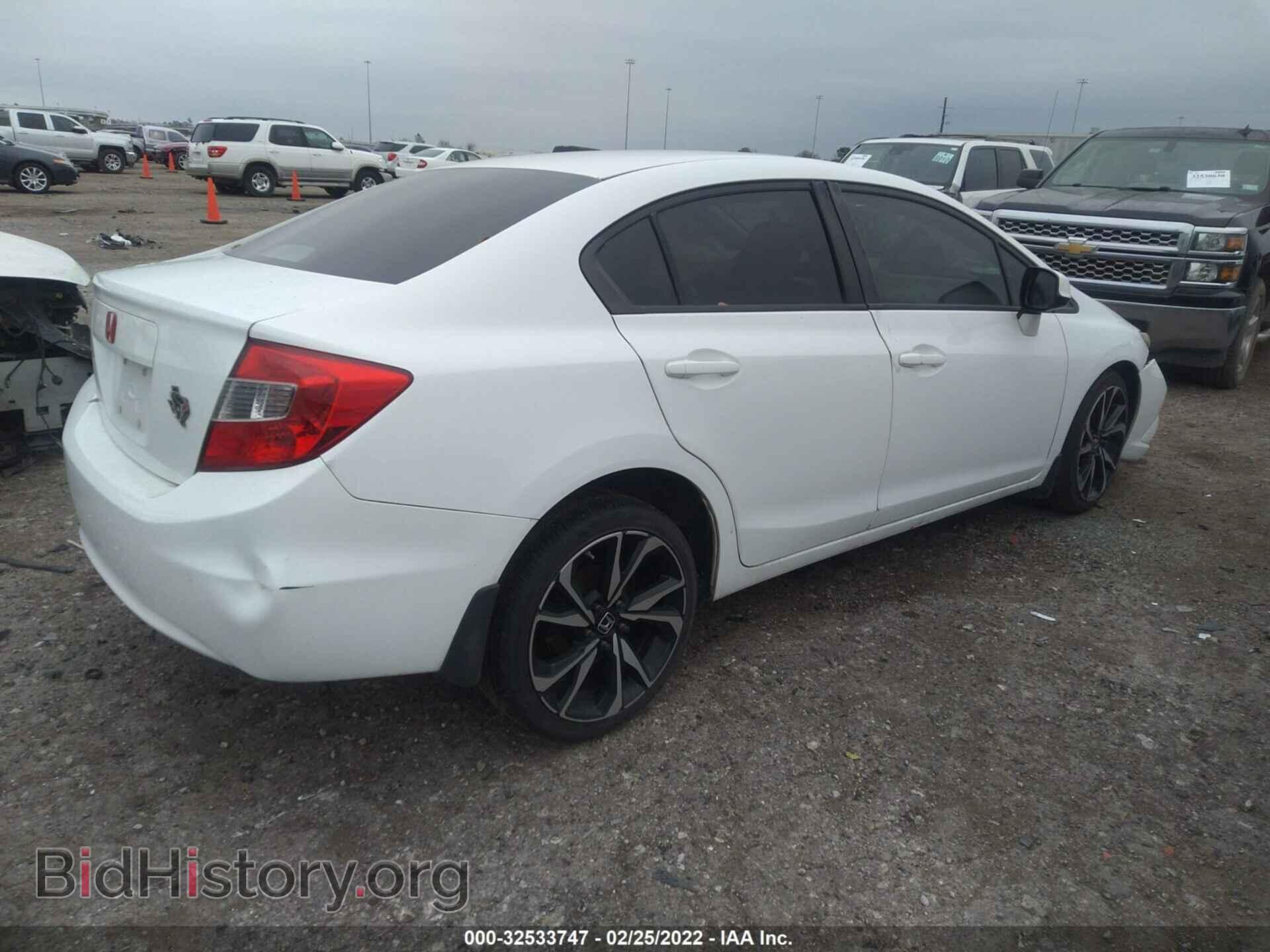 2012 HONDA CIVIC SDN - VIN: 2HGFB2F82CH326199 - Фото 4