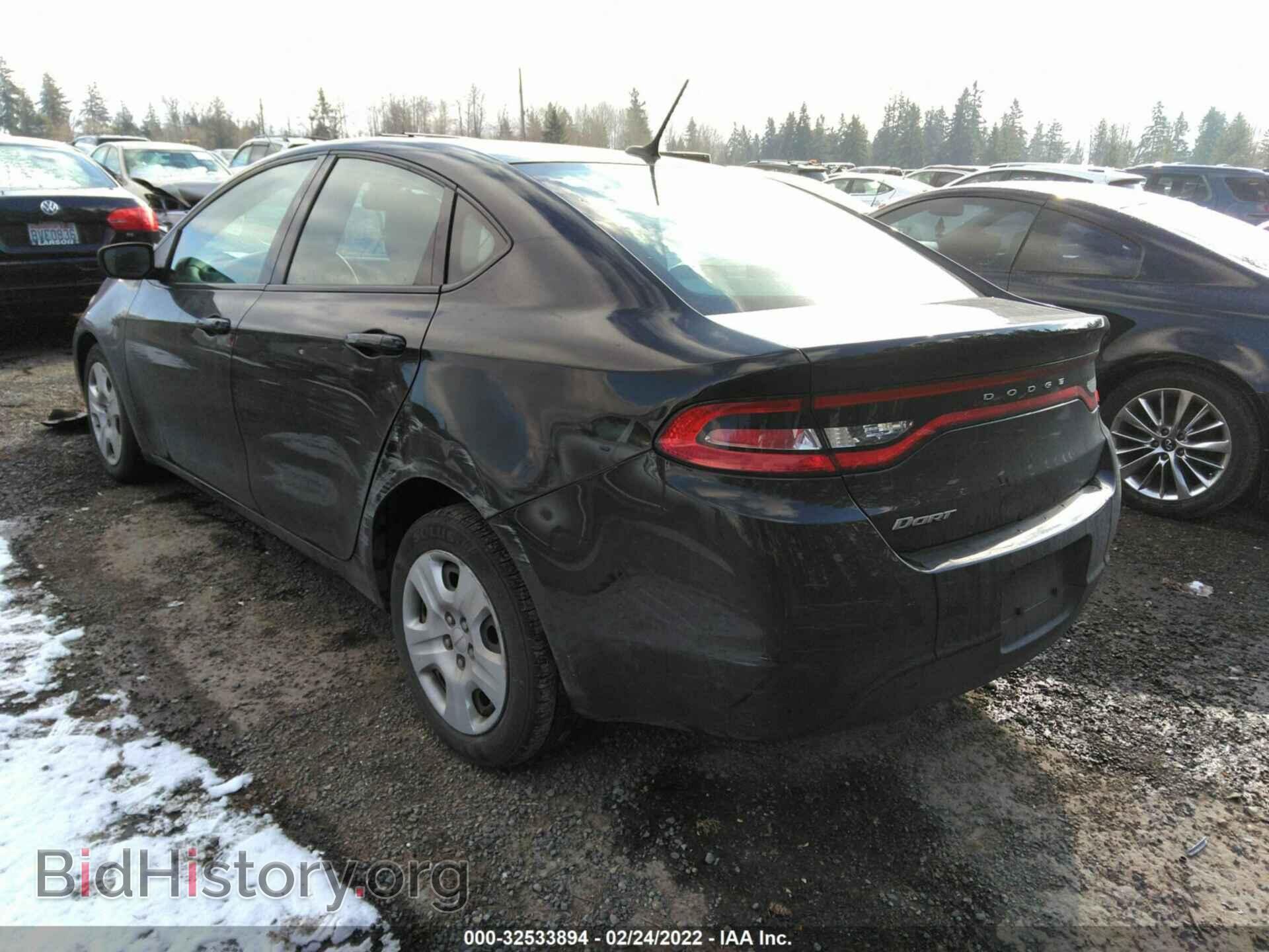 2016 DODGE DART - VIN: 1C3CDFAA0GD644276 - Фото 3