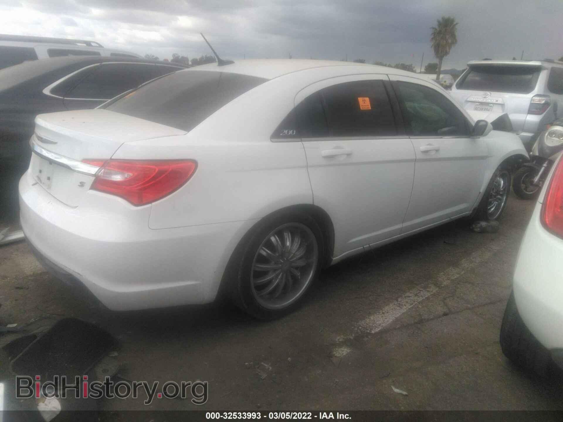 2014 CHRYSLER 200 - VIN: 1C3CCBBG1EN198919 - Фото 4