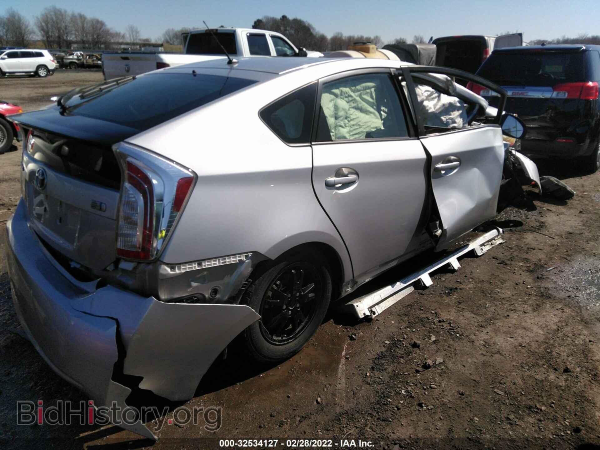 2015 TOYOTA PRIUS - VIN: JTDKN3DU2F0434809 - Фото 4