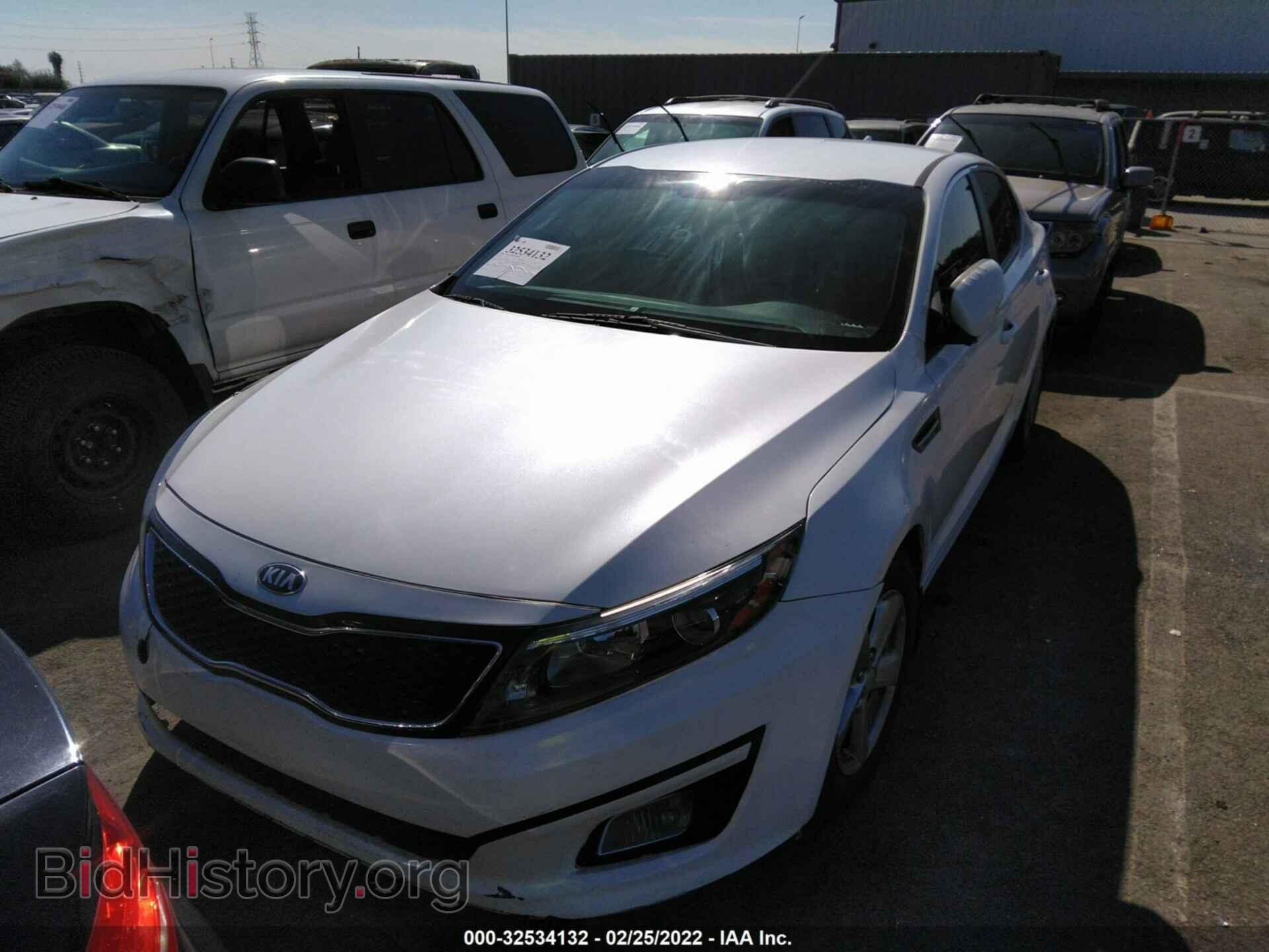 2015 KIA OPTIMA - VIN: KNAGM4A76F5579672 - Фото 2