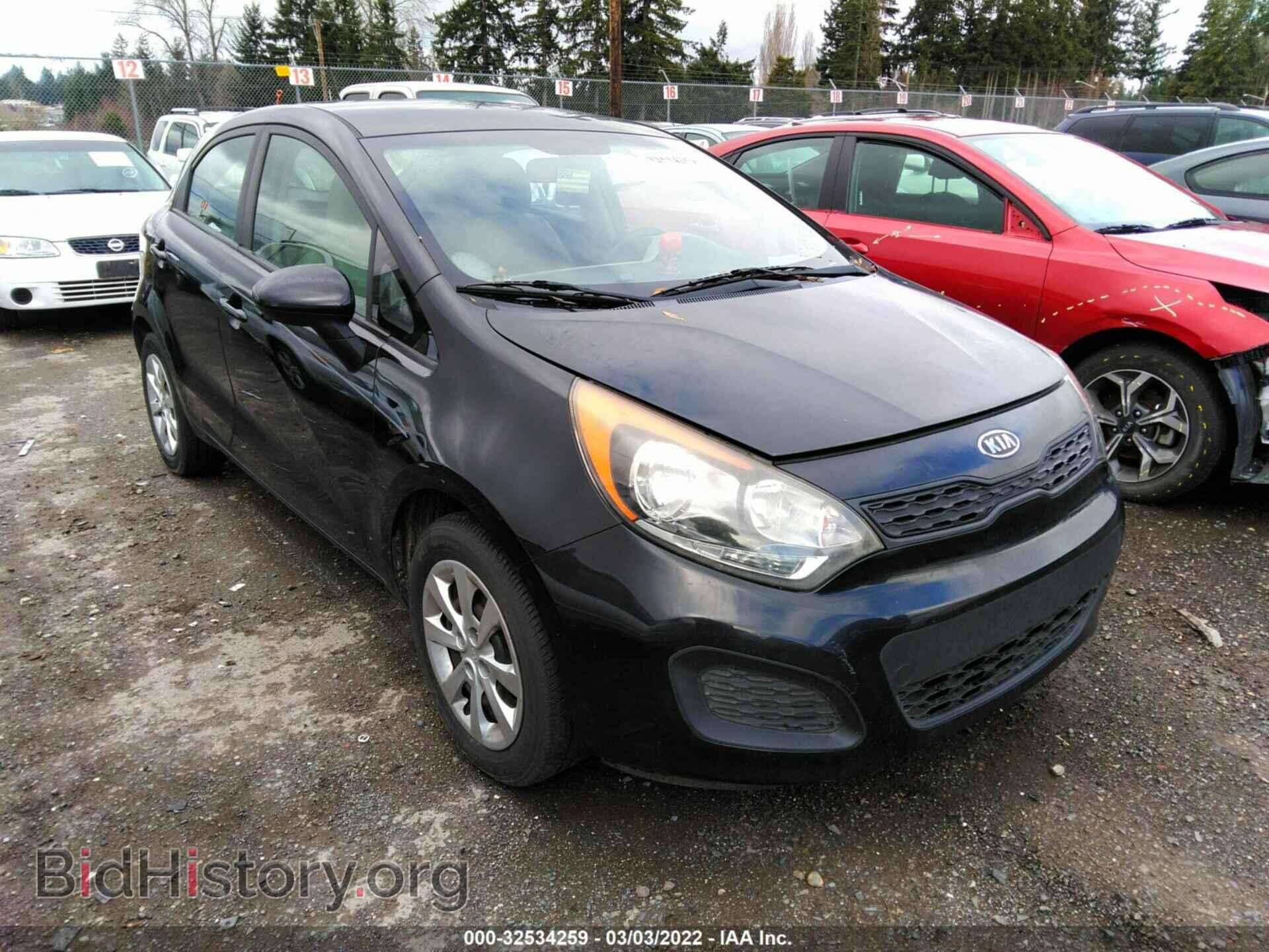 Photo KNADM5A35D6104897 - KIA RIO 2013