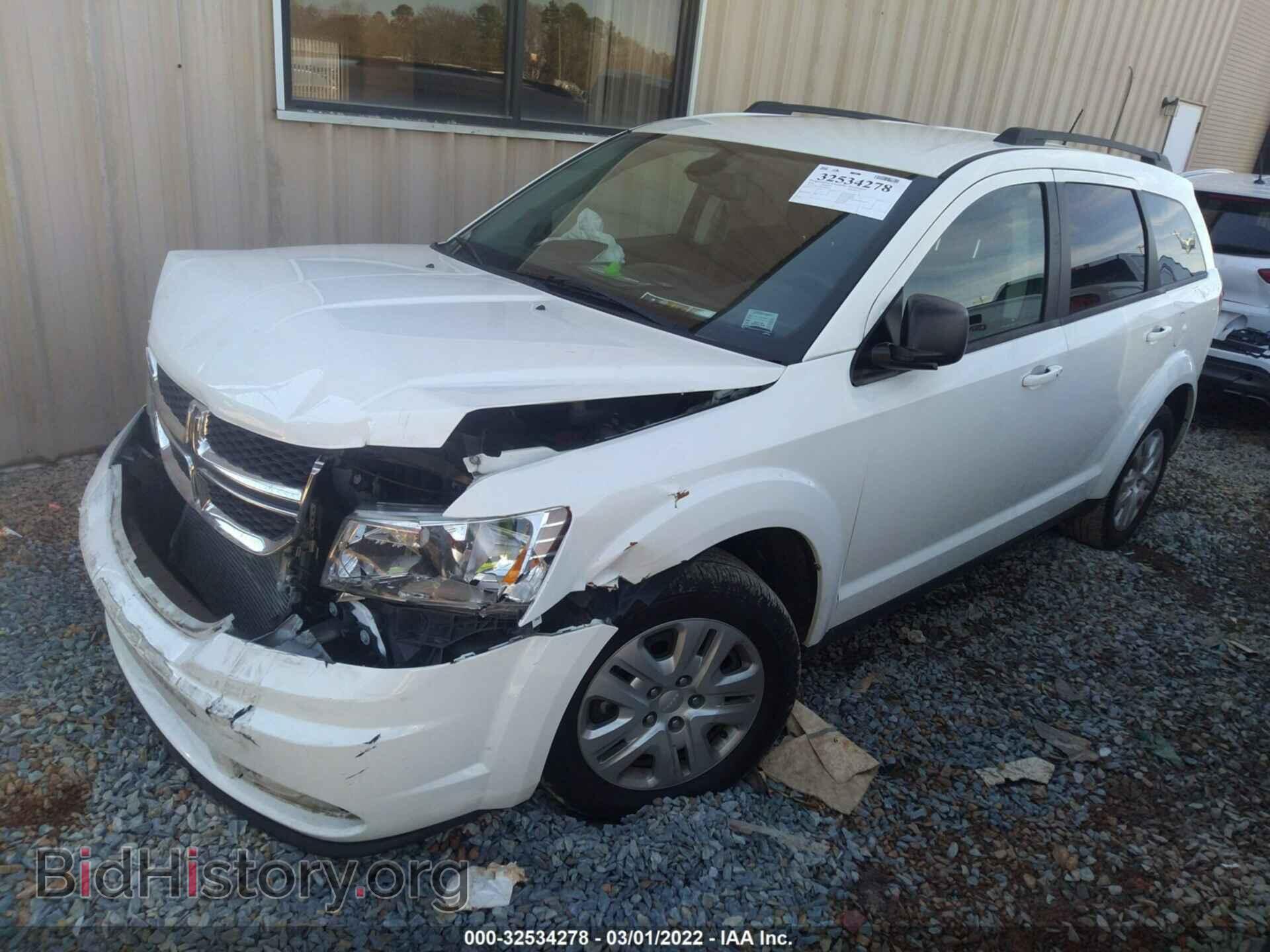 2018 DODGE JOURNEY - VIN: 3C4PDCAB2JT384145 - Фото 2