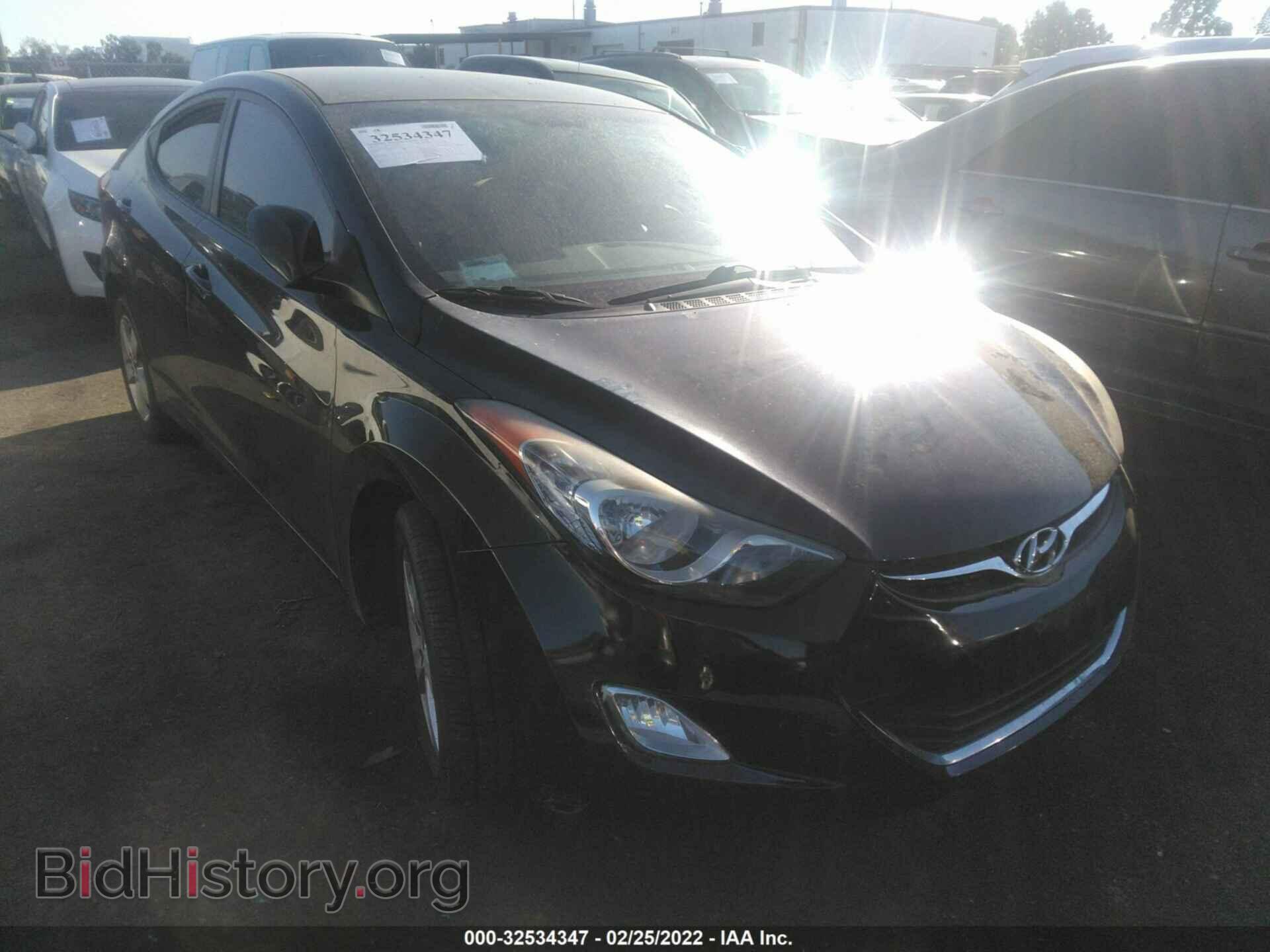 Фотография 5NPDH4AE4CH103571 - HYUNDAI ELANTRA 2012