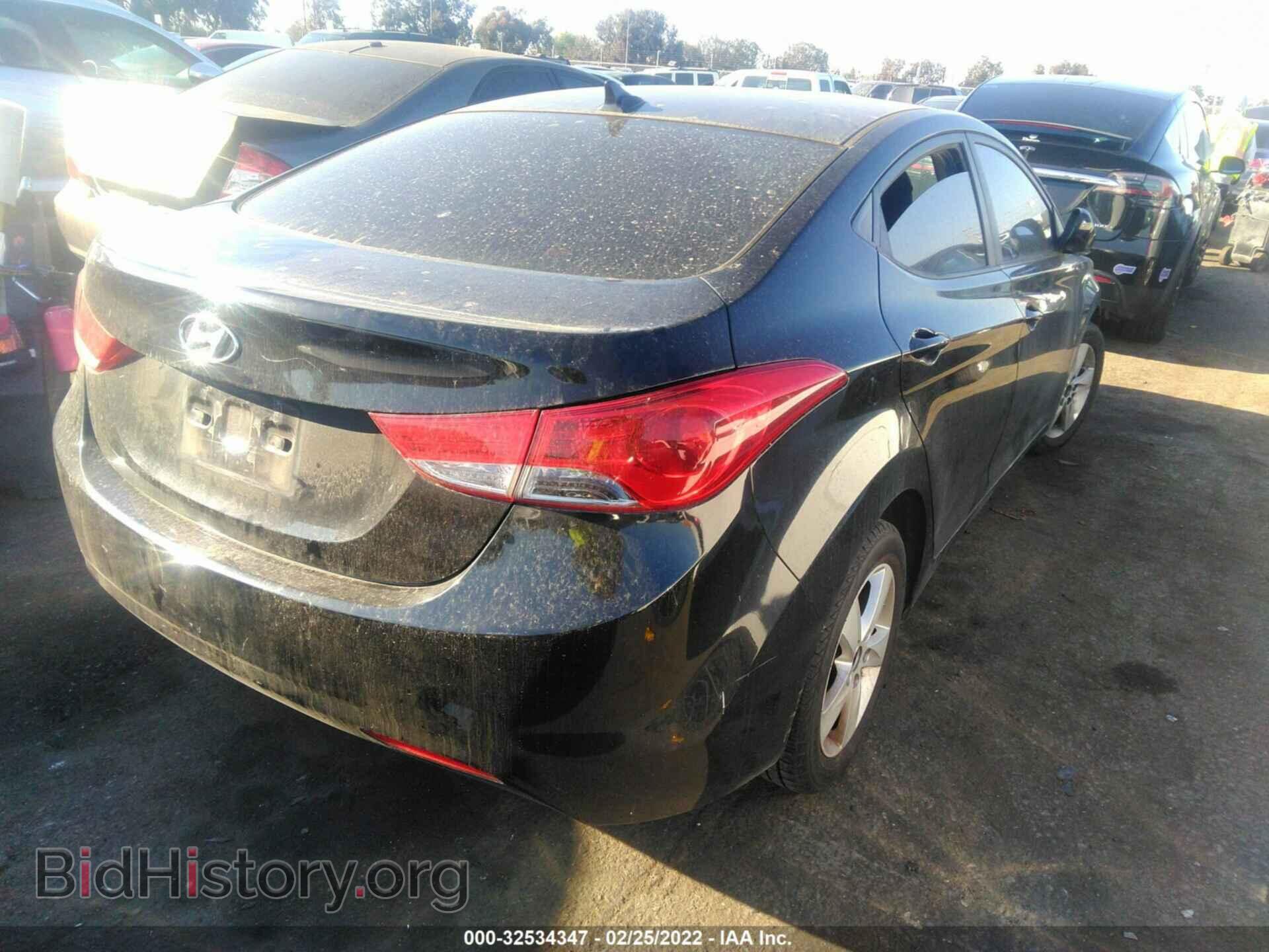 2012 HYUNDAI ELANTRA - VIN: 5NPDH4AE4CH103571 - Фото 4