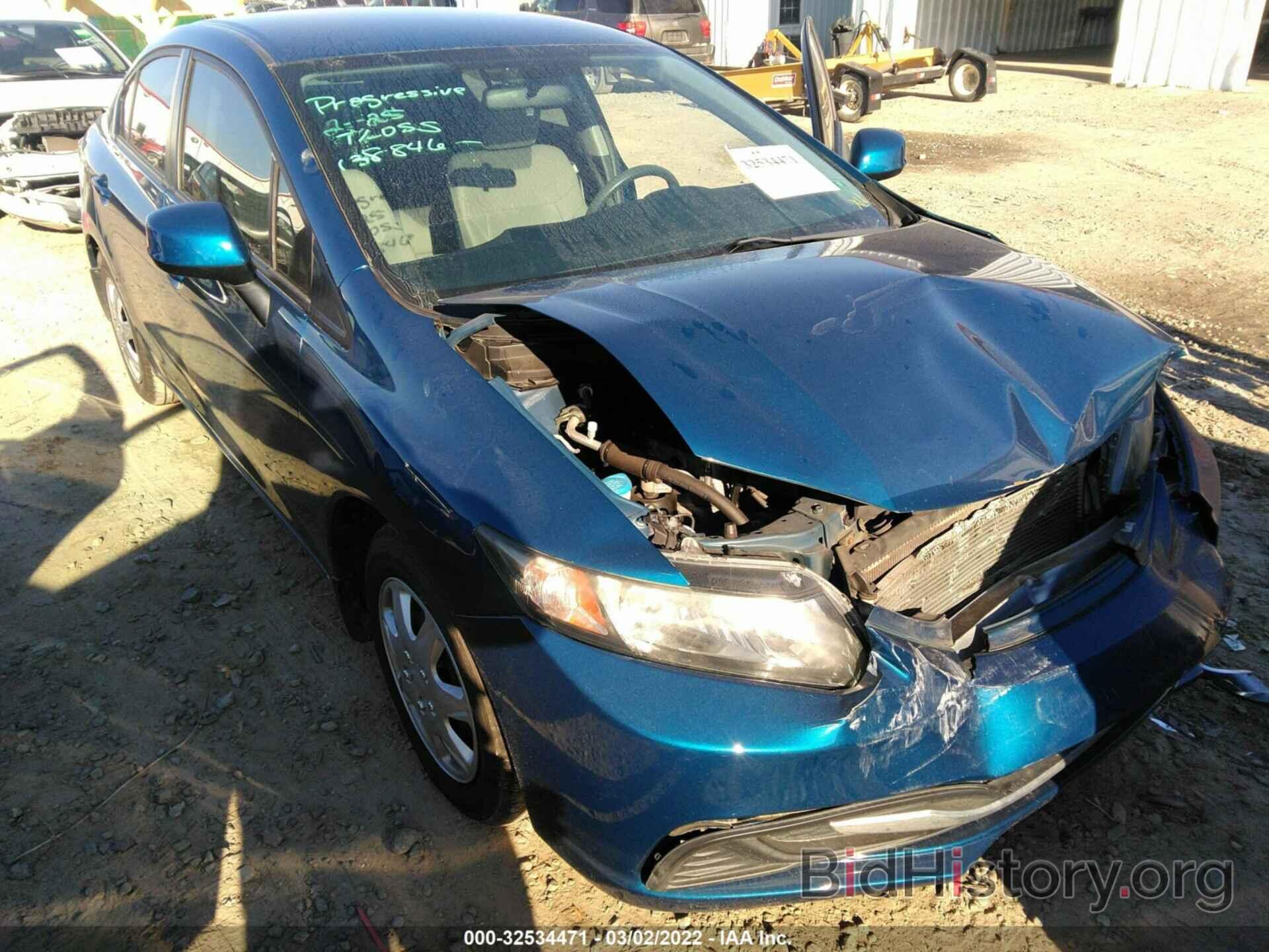 Photo 2HGFB2F52DH560978 - HONDA CIVIC SDN 2013