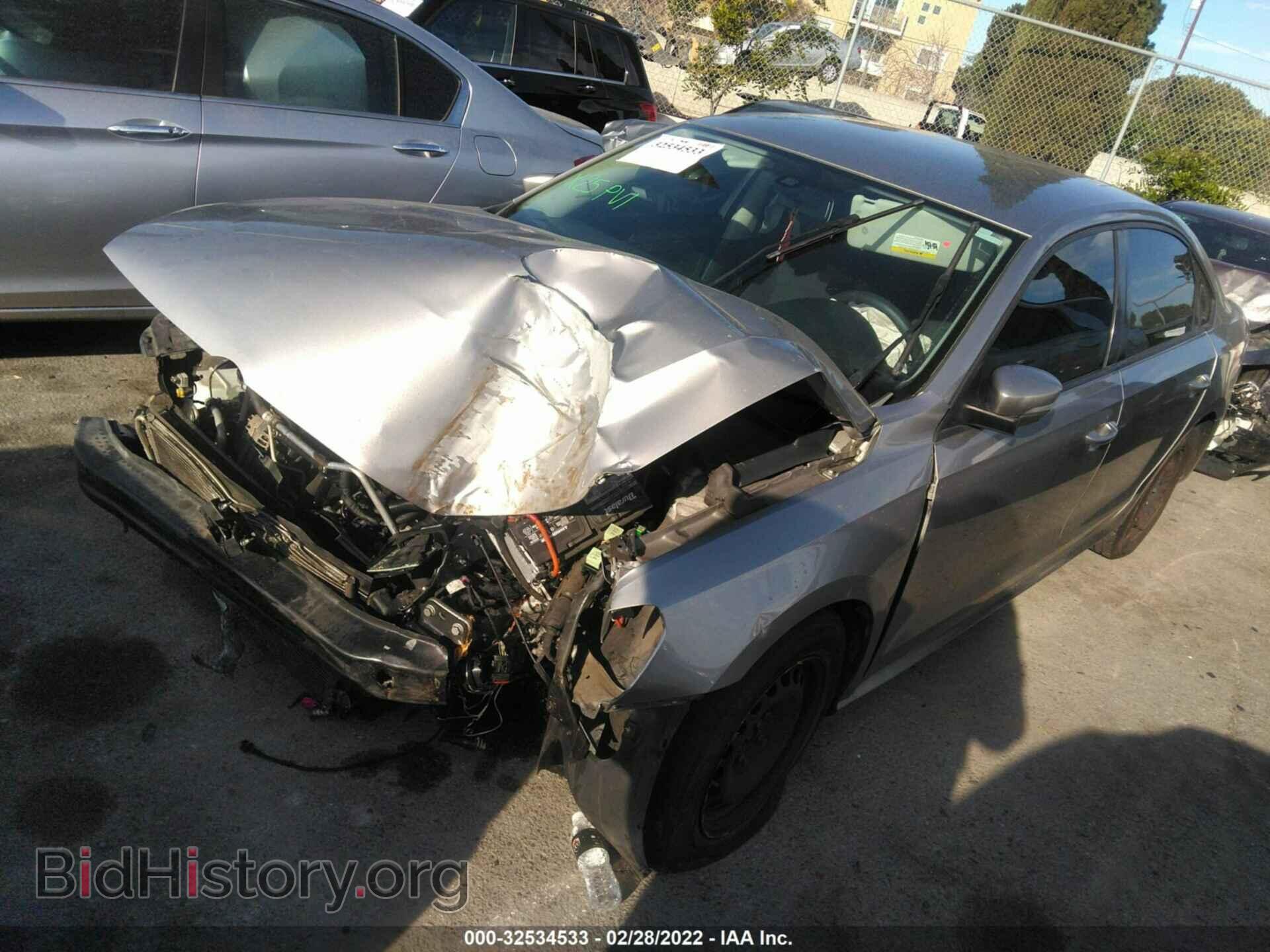2014 VOLKSWAGEN PASSAT - VIN: 1VWAP7A36EC013744 - Фото 2
