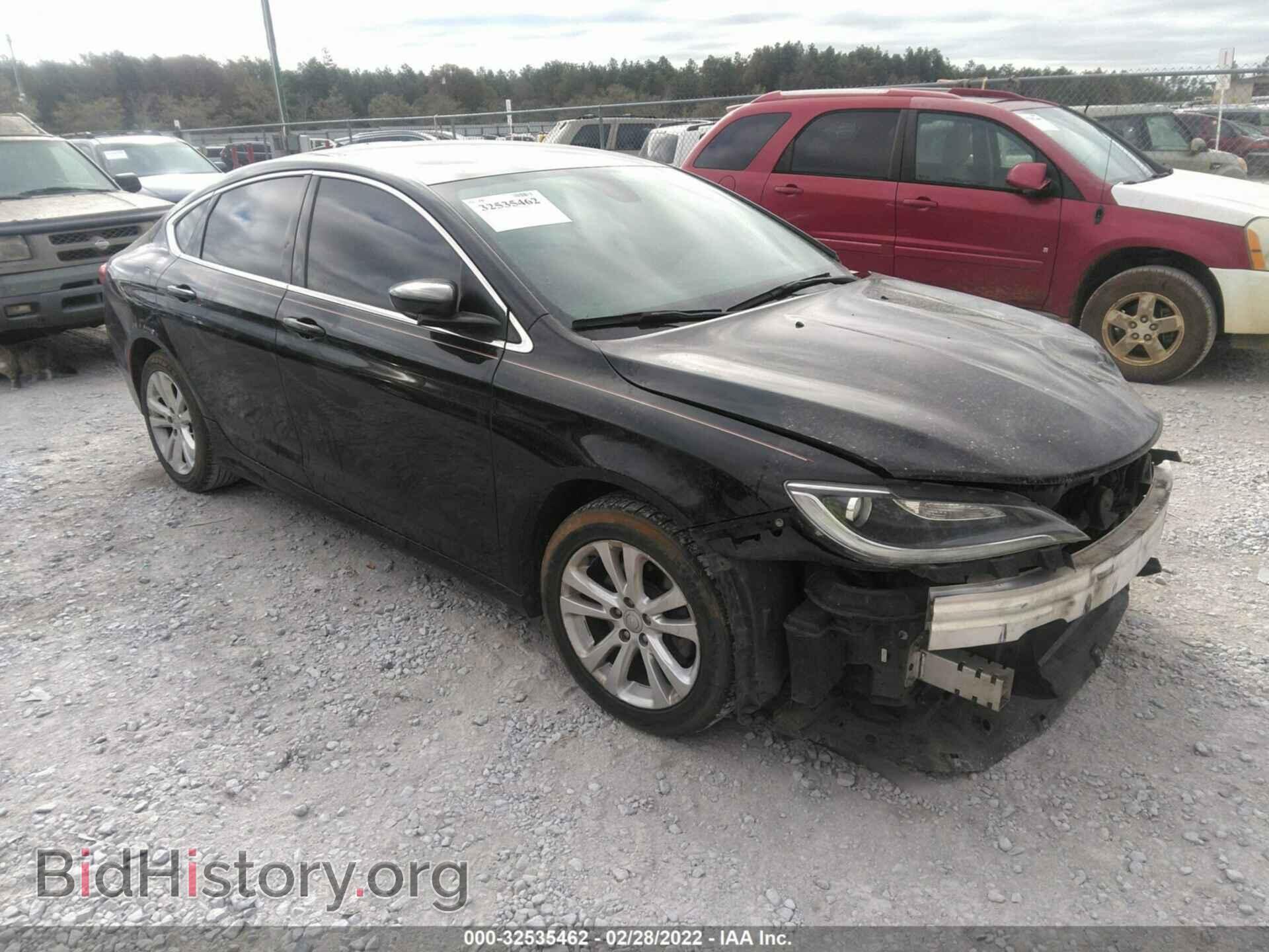 Фотография 1C3CCCABXGN117317 - CHRYSLER 200 2016