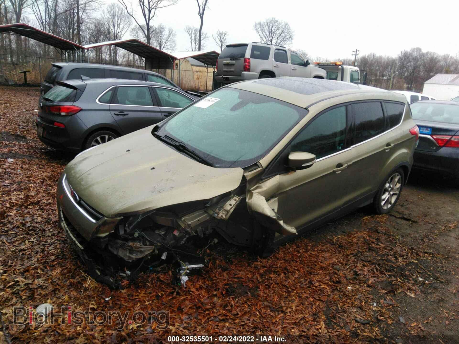 2013 FORD ESCAPE - VIN: 1FMCU9H99DUA21383 - Фото 2