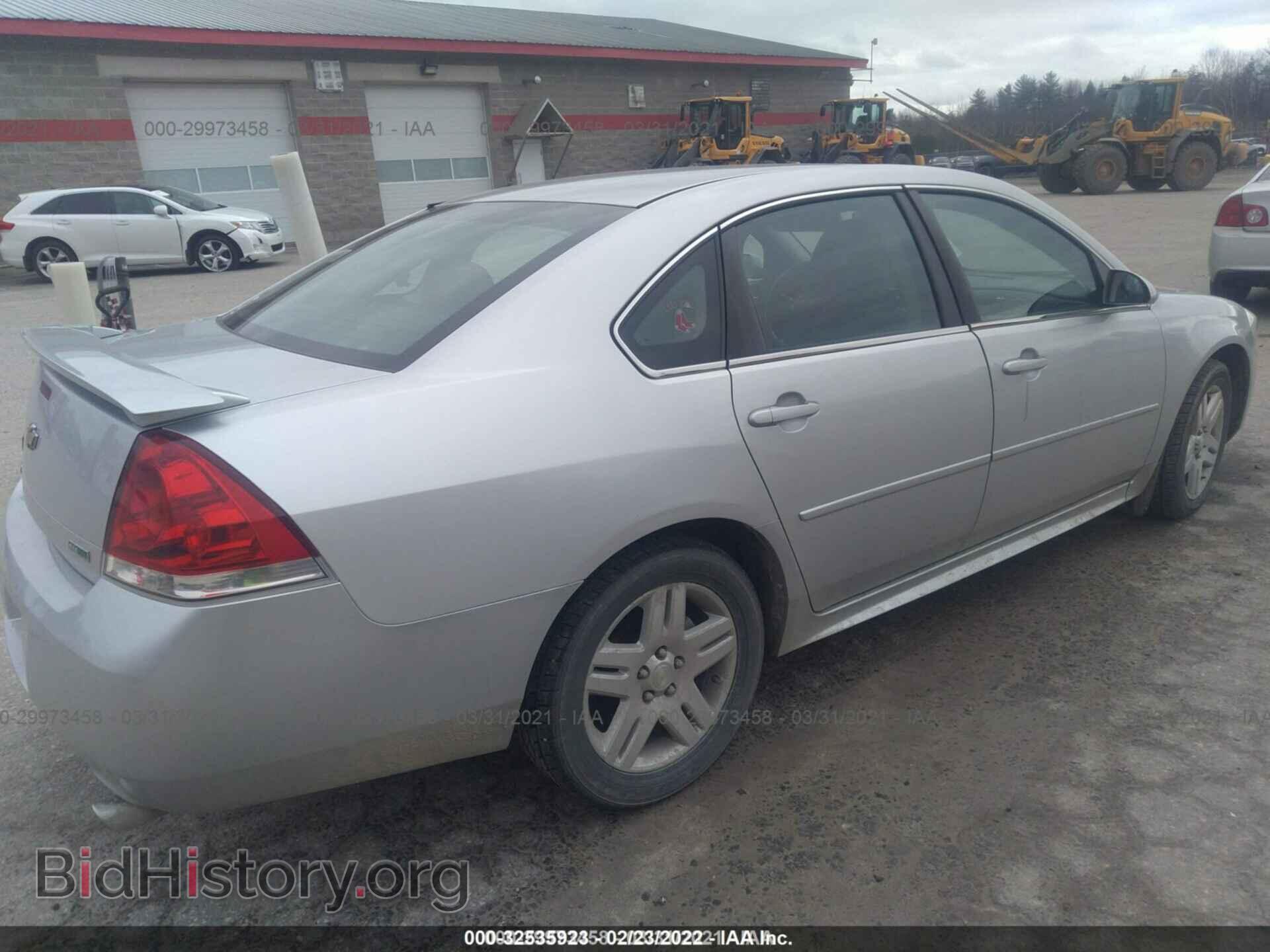 2012 CHEVROLET IMPALA - VIN: 2G1WG5E31C1293107 - Фото 4