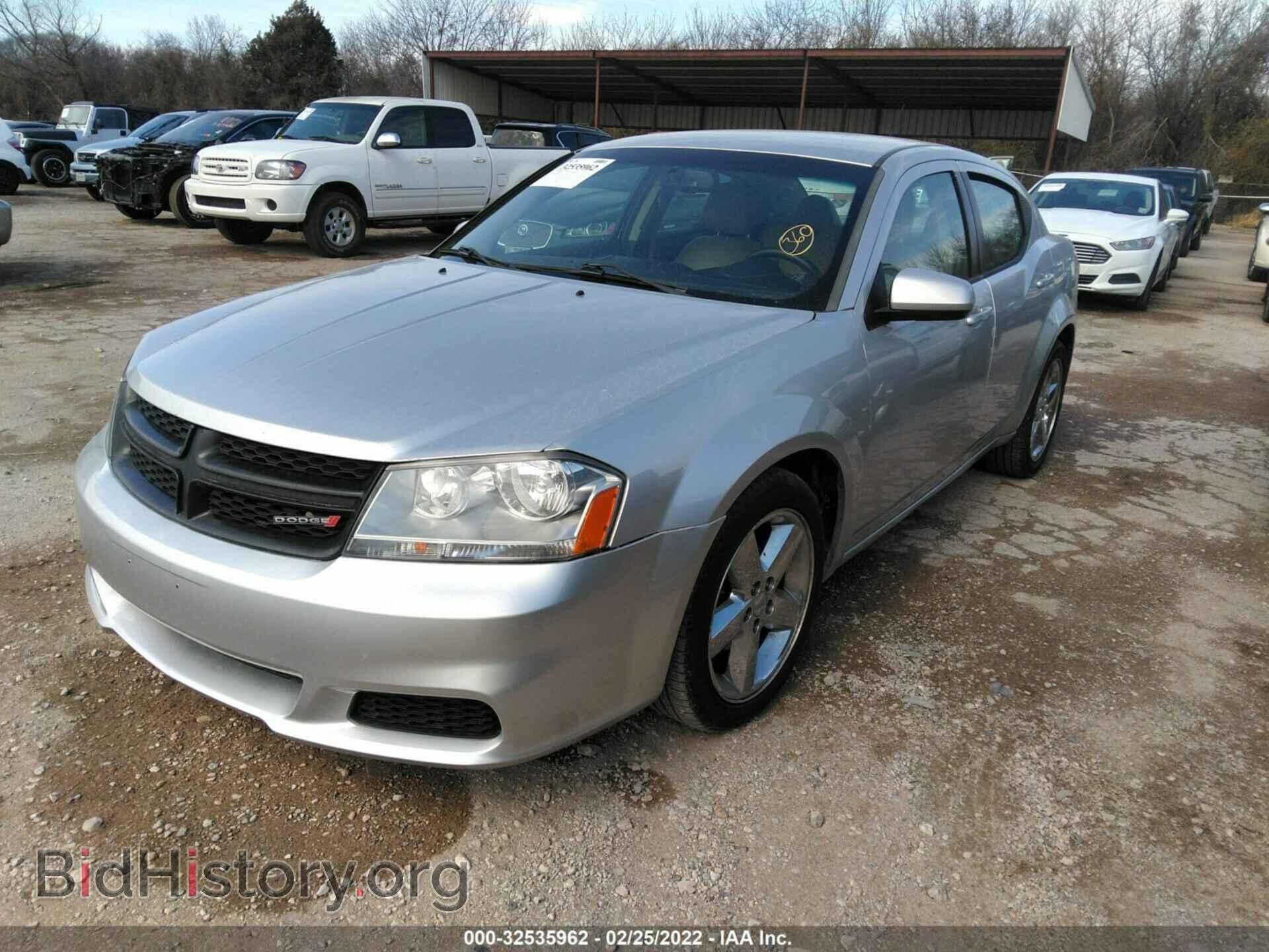 2011 DODGE AVENGER - VIN: 1B3BD2FG7BN541390 - Фото 2