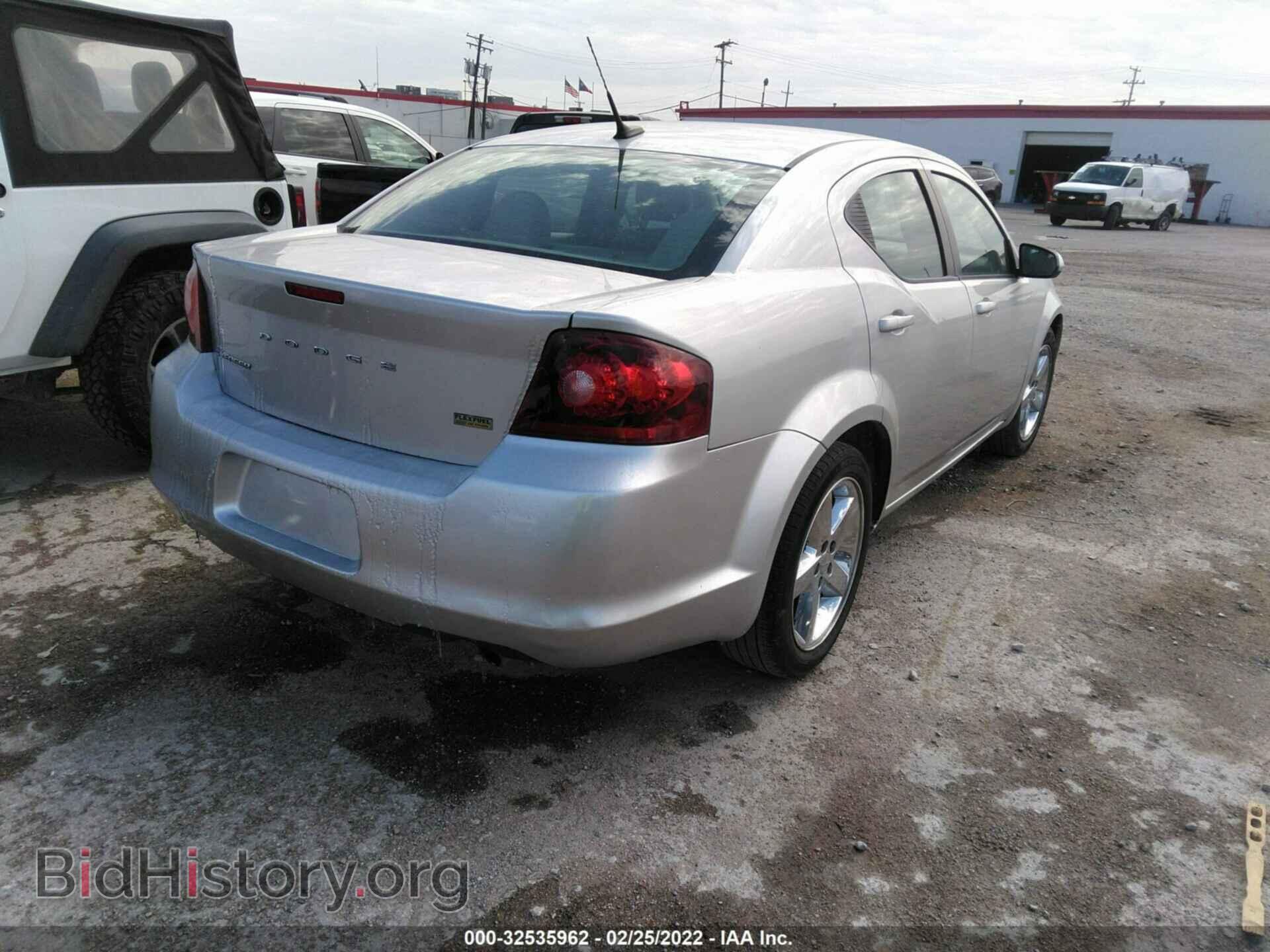 2011 DODGE AVENGER - VIN: 1B3BD2FG7BN541390 - Фото 4