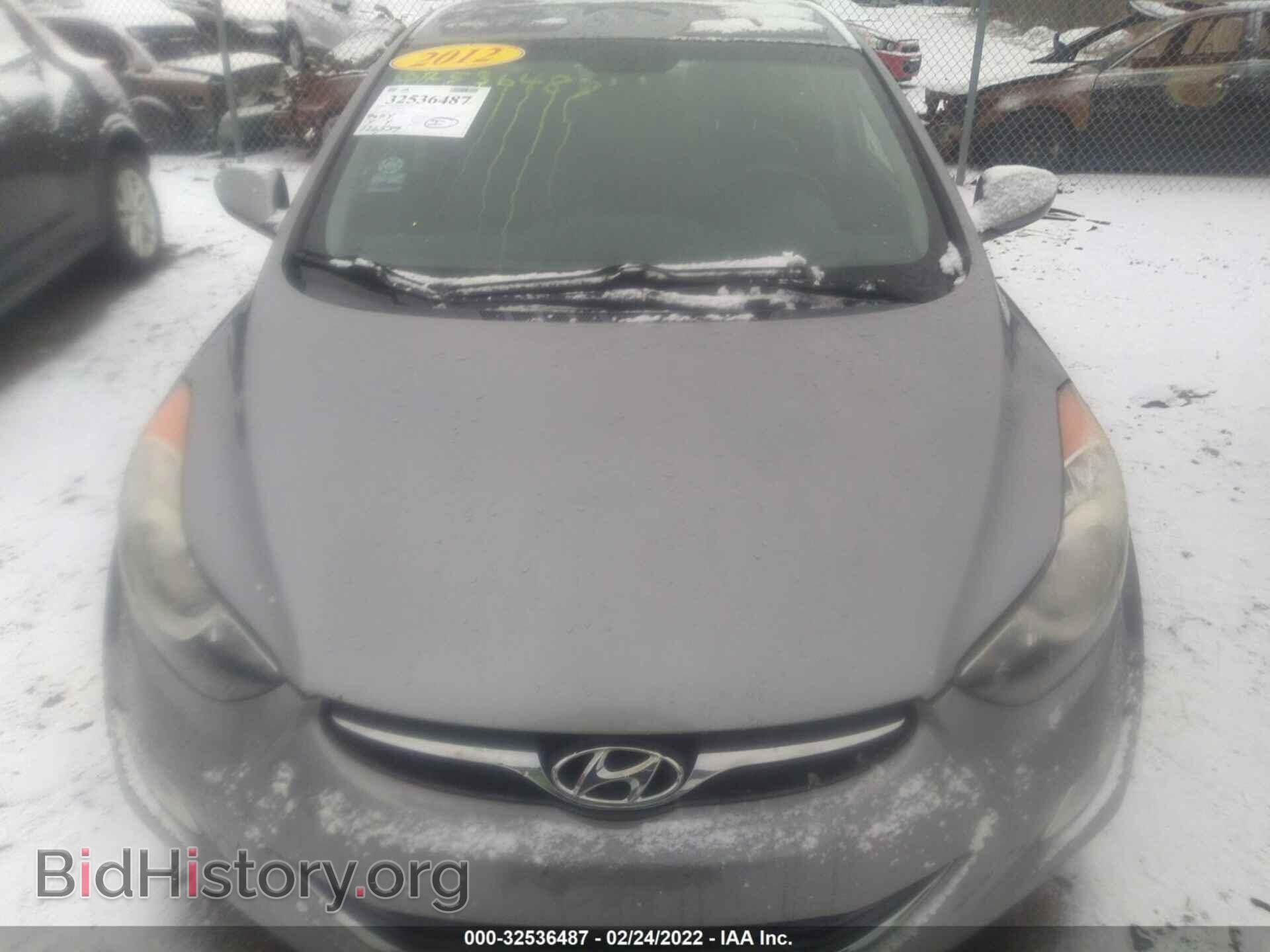 2012 HYUNDAI ELANTRA - VIN: KMHDH4AE3CU451606 - Фото 6