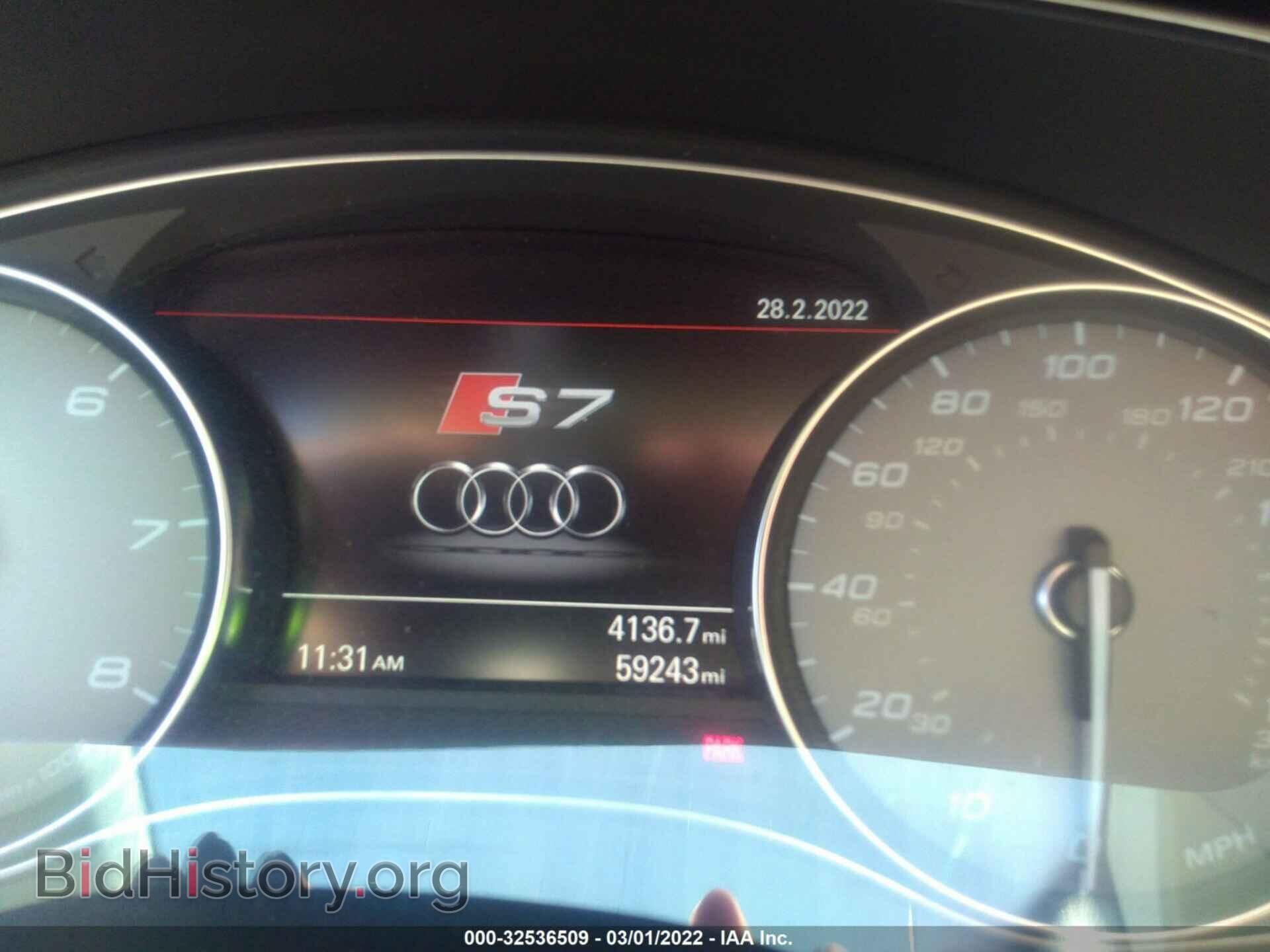 2014 AUDI S7 - VIN: WAUW2AFCXEN085030 - Фото 7