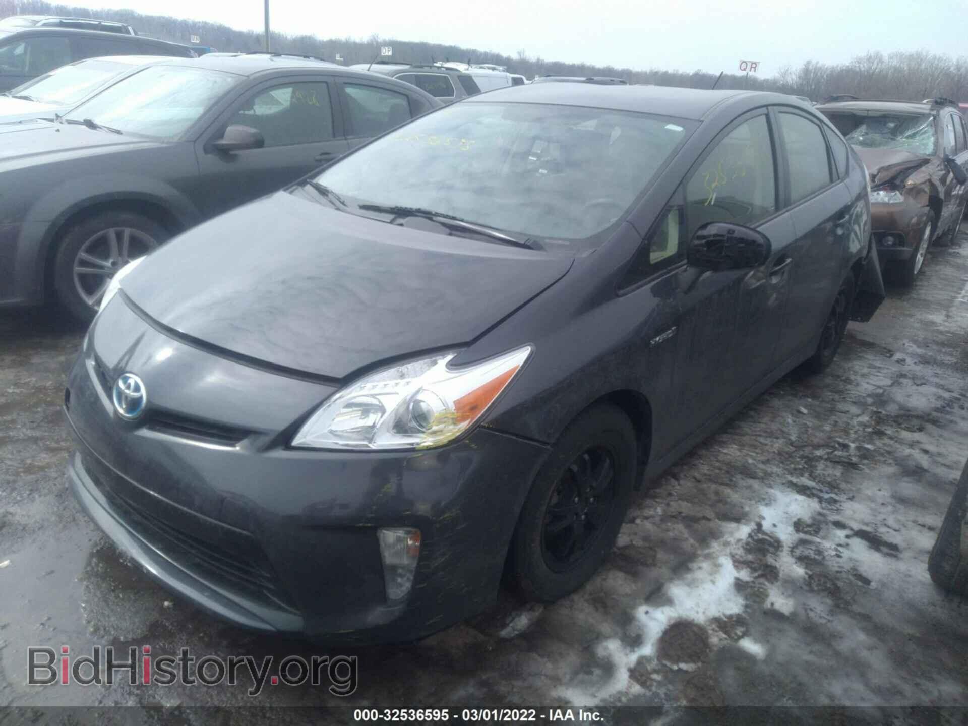 2013 TOYOTA PRIUS - VIN: JTDKN3DU4D1669901 - Фото 2