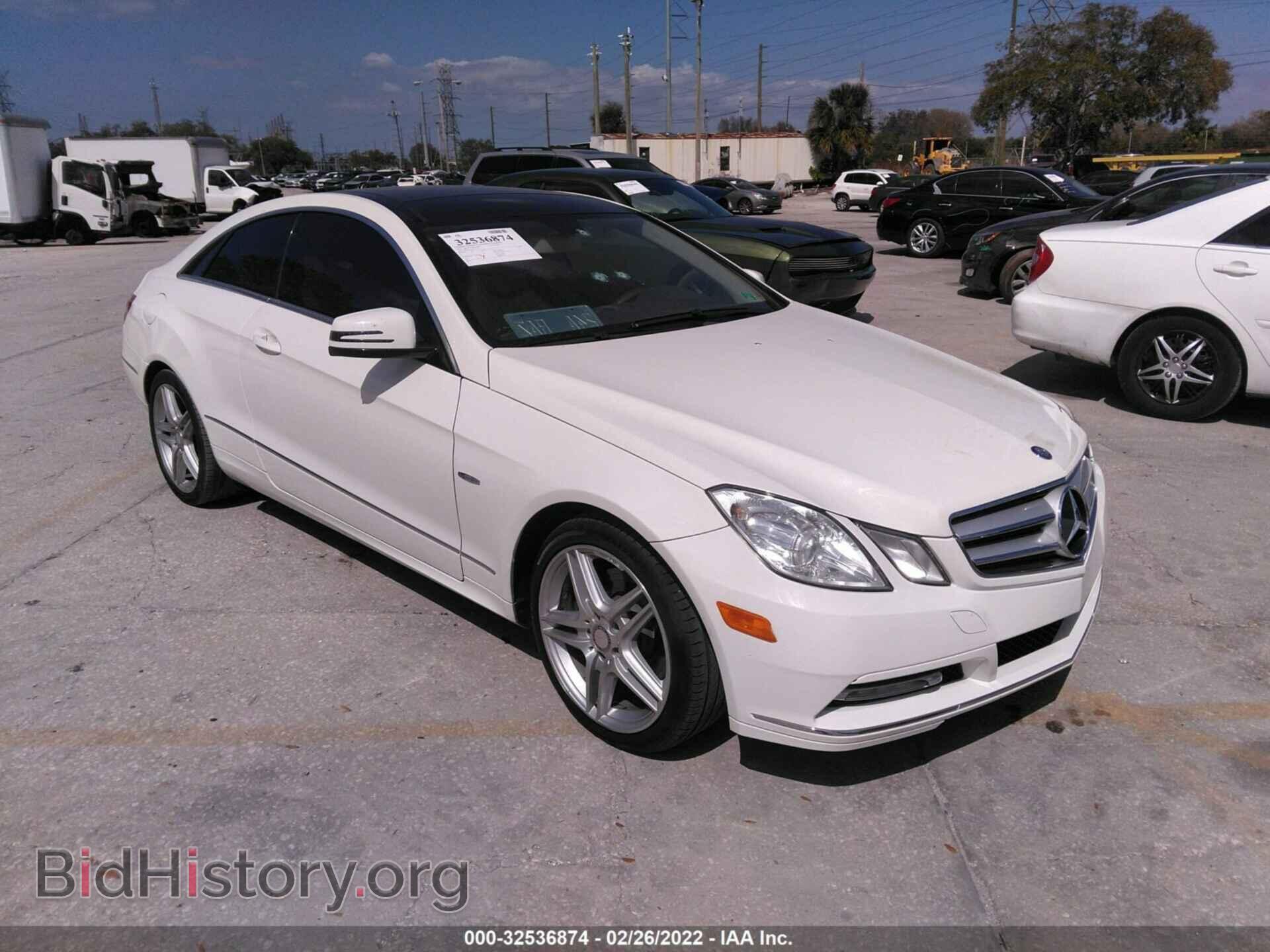 Фотография WDDKJ5KB4CF142747 - MERCEDES-BENZ E-CLASS 2012