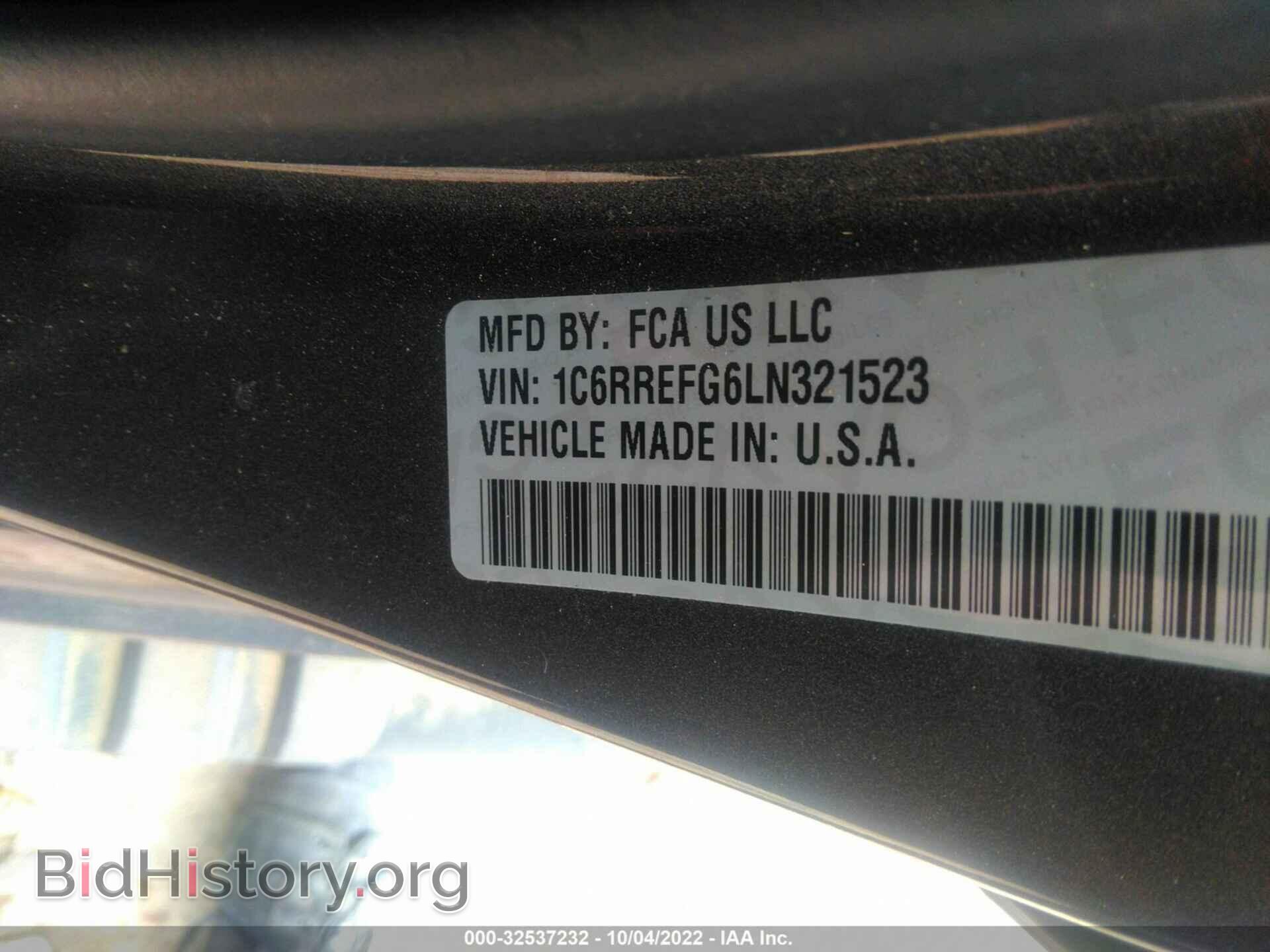 2020 RAM 1500 - VIN: 1C6RREFG6LN321523 - Фото 9