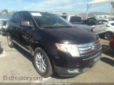 2007 Ford EDGE SEL, black — VIN 2FMDK38C47BB65825, IAAI