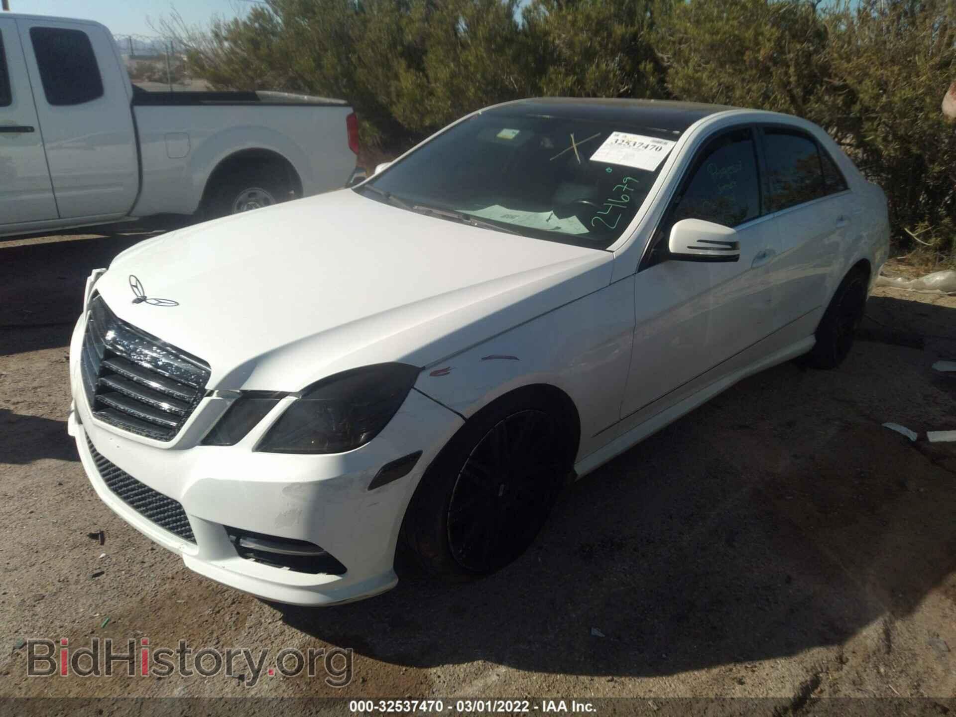 2013 MERCEDES-BENZ E-CLASS - VIN: WDDHF5KB1DA719194 - Фото 2