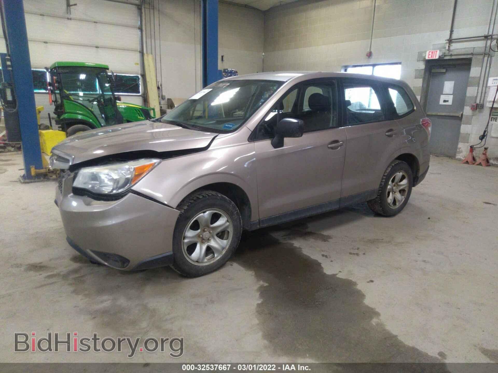 2014 SUBARU FORESTER - VIN: JF2SJAACXEG409109 - Фото 2