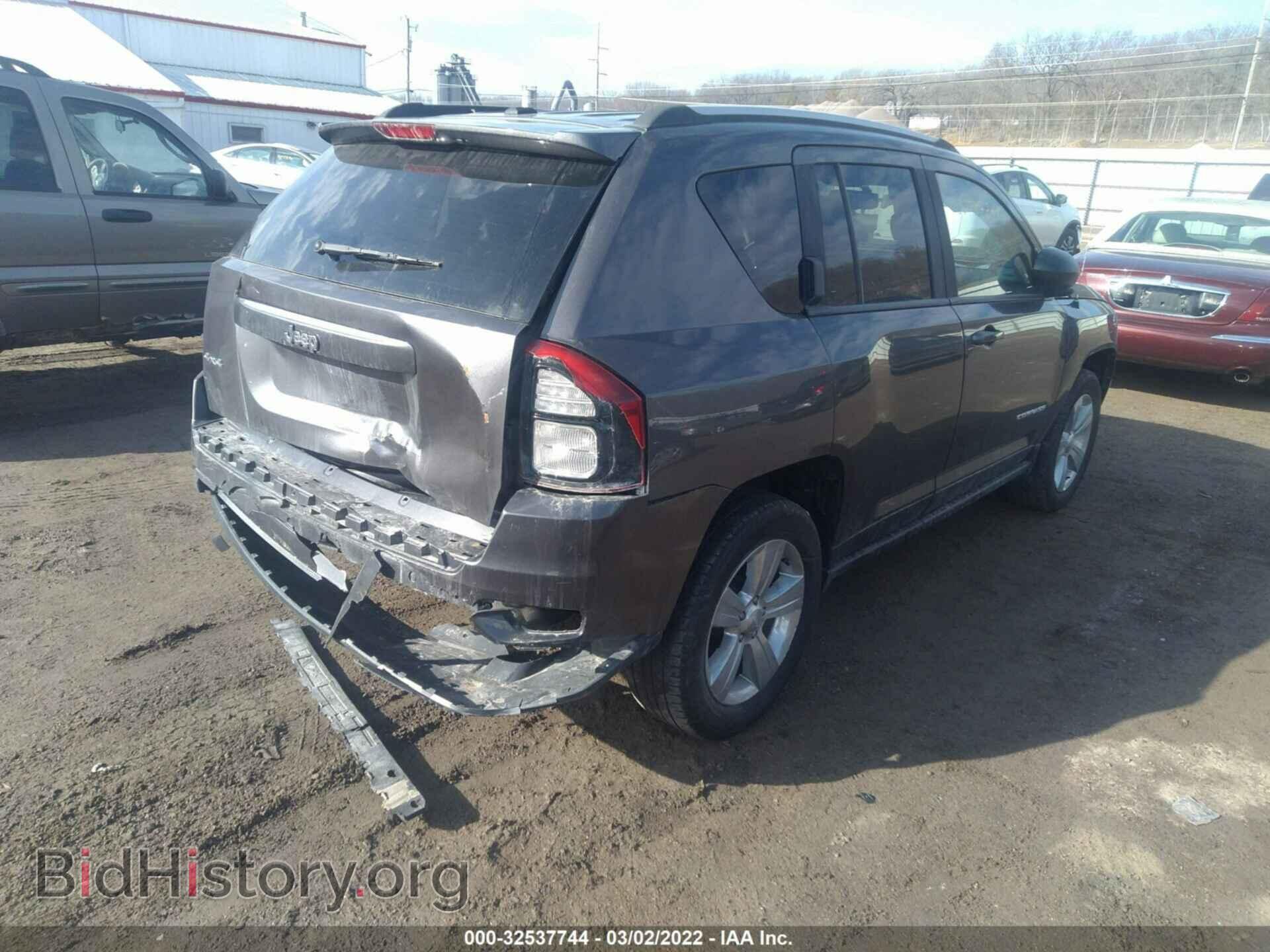 2016 JEEP COMPASS - VIN: 1C4NJDBB7GD713246 - Фото 4