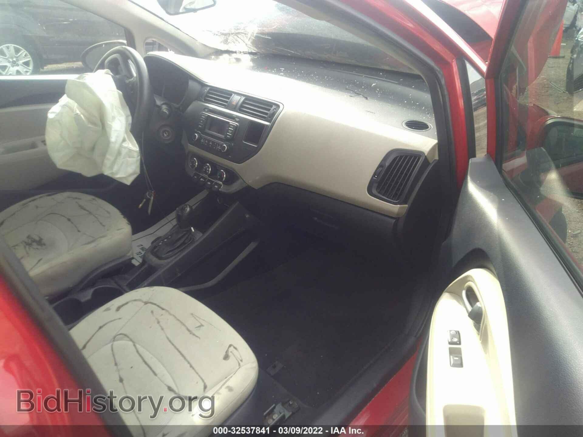 2013 KIA RIO - VIN: KNADM4A3XD6108471 - Фото 5
