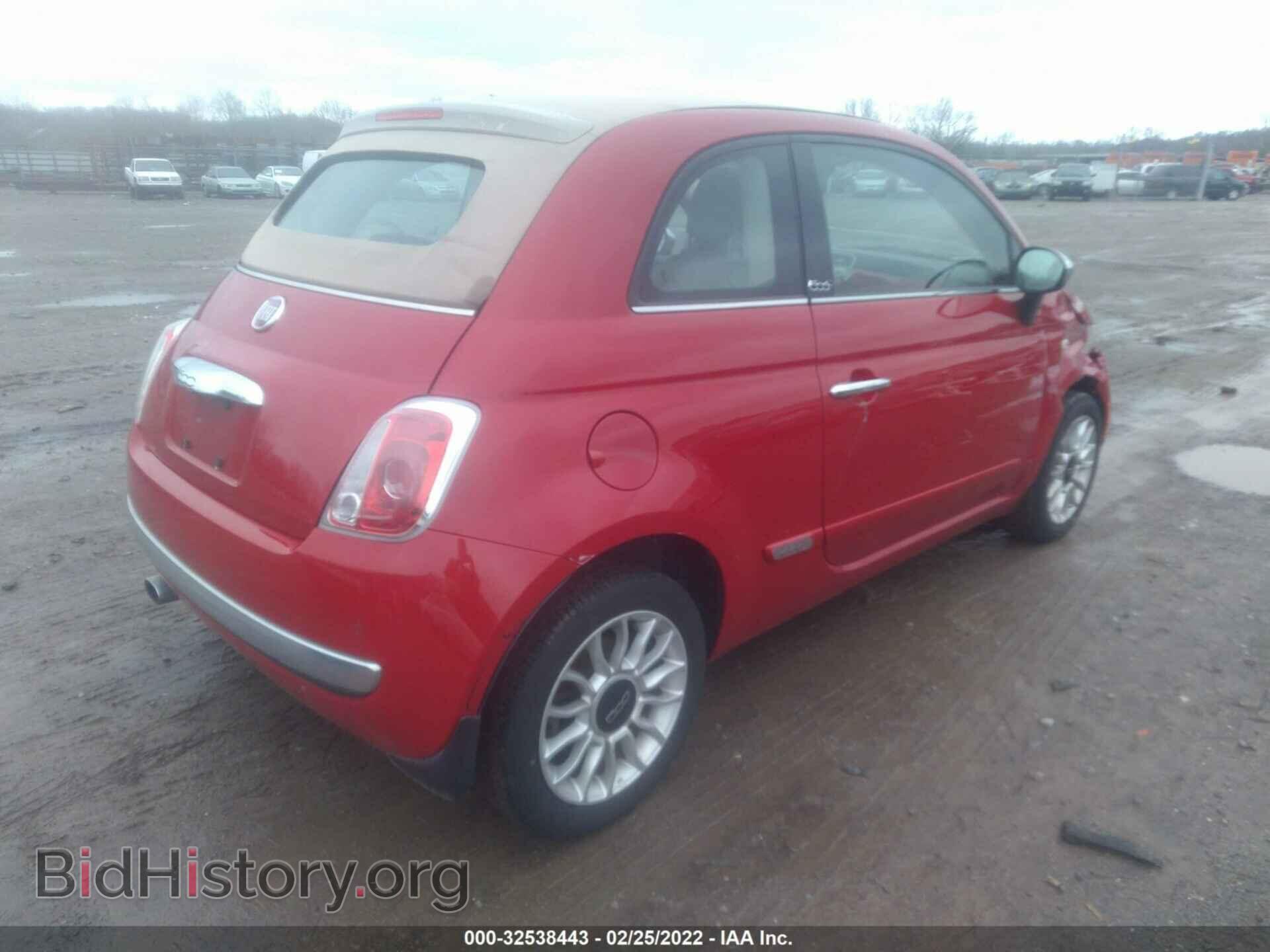2012 FIAT 500 - VIN: 3C3CFFER2CT399222 - Photo 4