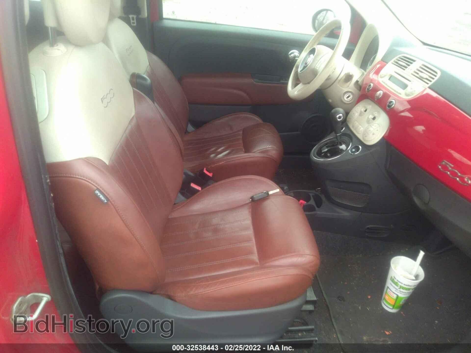 2012 FIAT 500 - VIN: 3C3CFFER2CT399222 - Photo 5