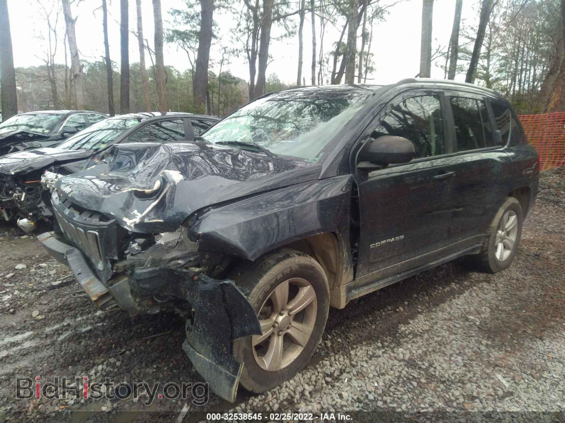 2015 JEEP COMPASS - VIN: 1C4NJDBB3FD424119 - Фото 2