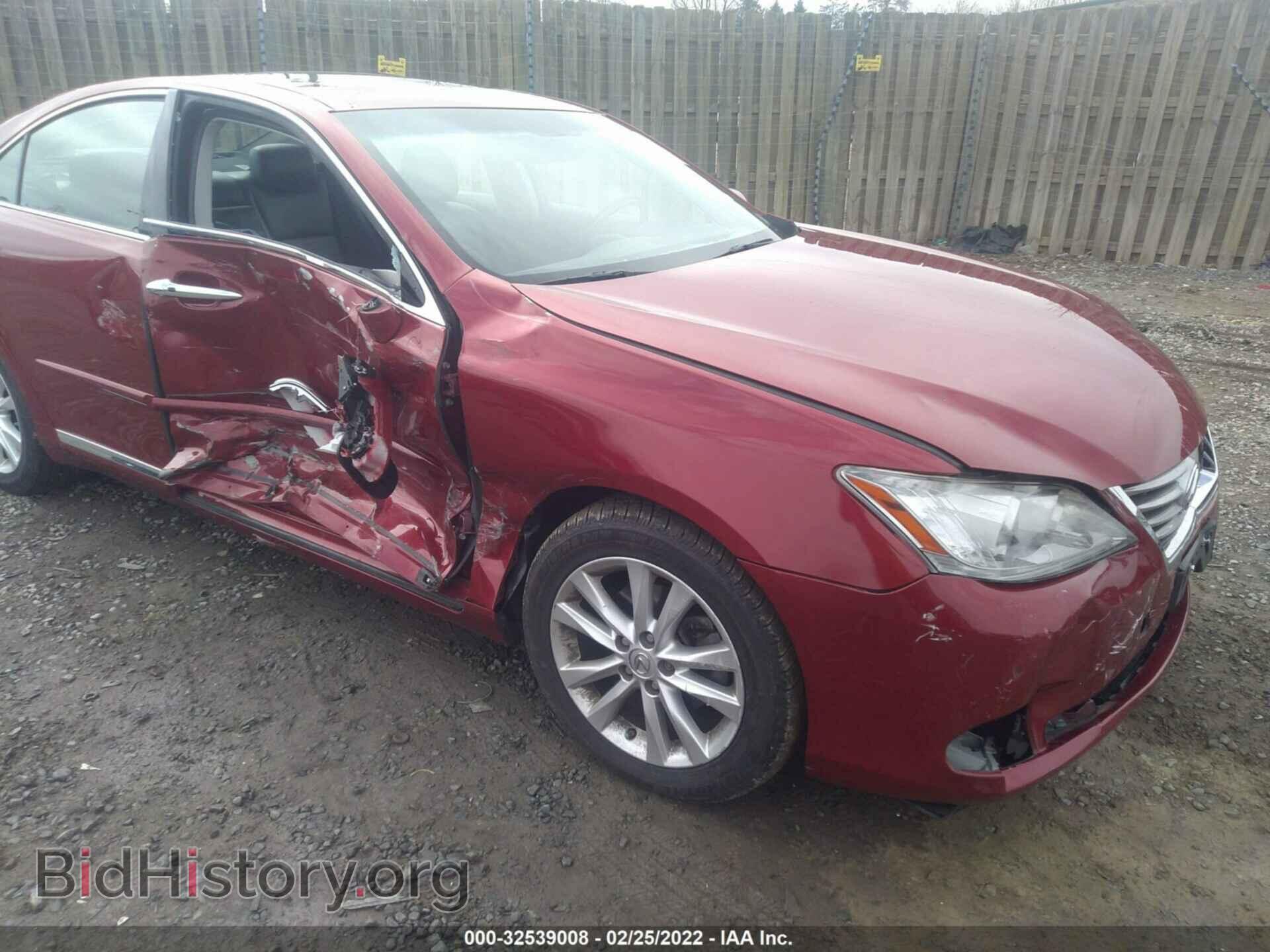 2011 LEXUS ES 350 - VIN: JTHBK1EG9B2429013 - Фото 6