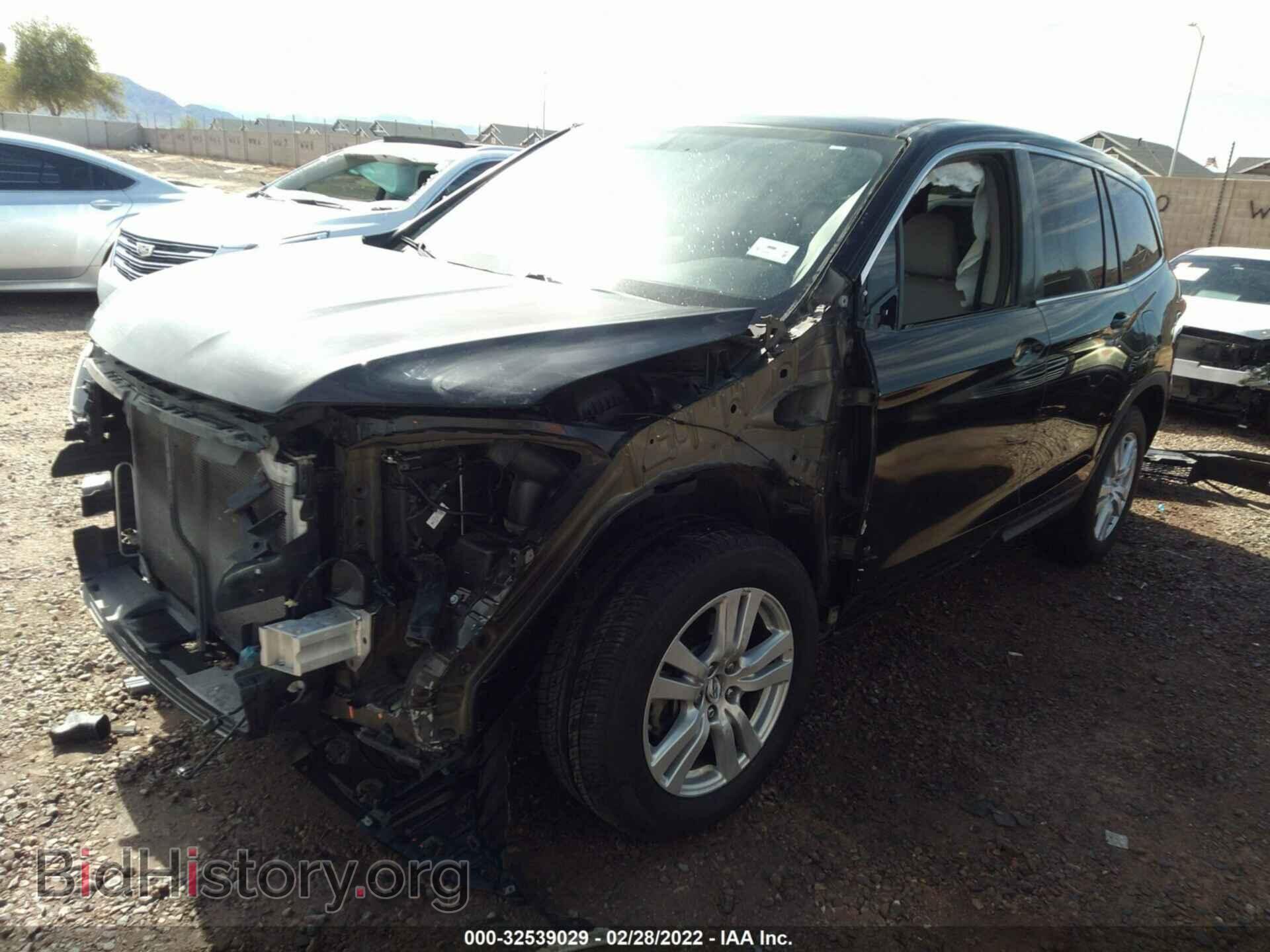 2017 HONDA PILOT - VIN: 5FNYF5H13HB019022 - Фото 2