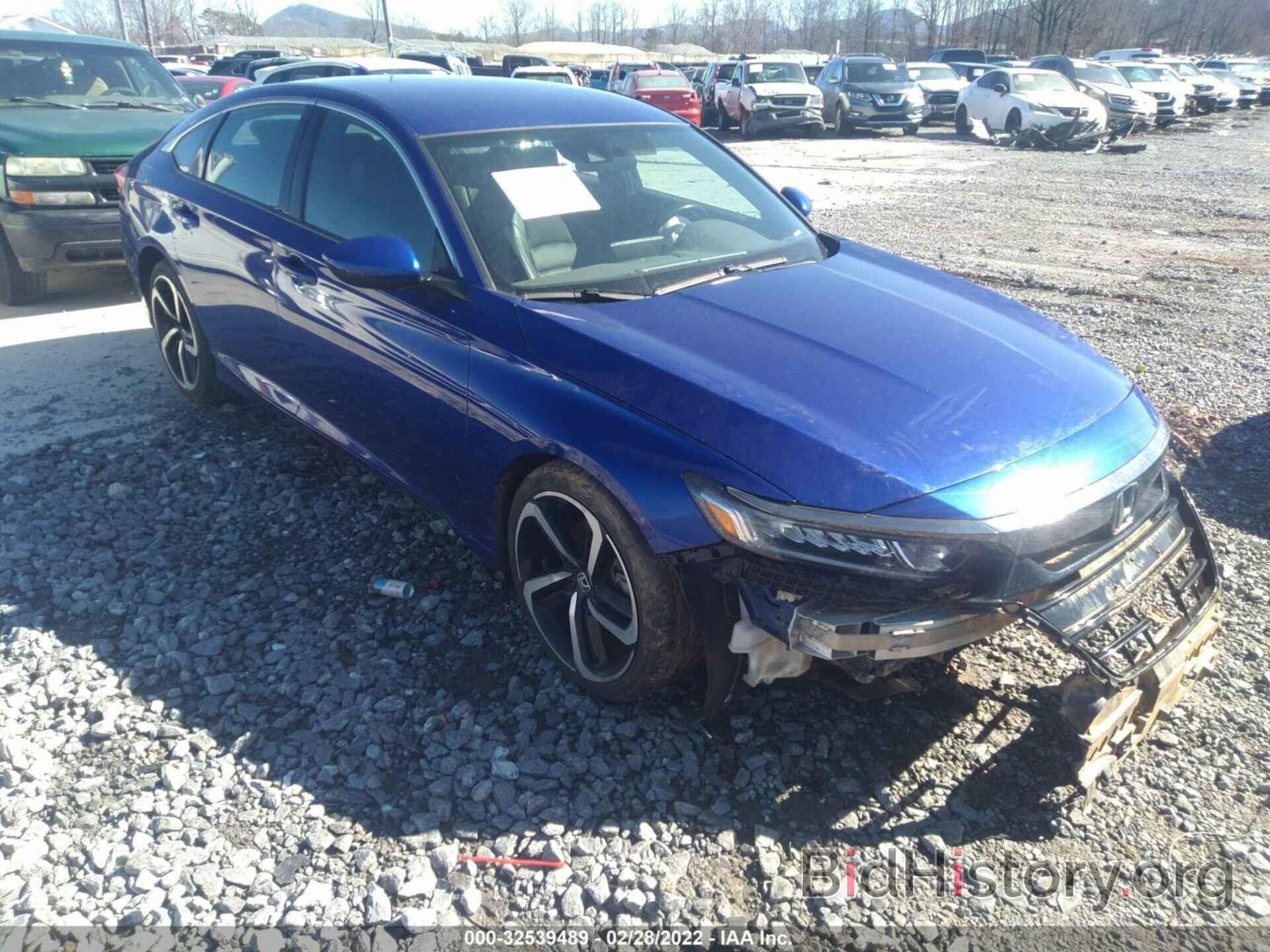 Photo 1HGCV1F34KA153856 - HONDA ACCORD SEDAN 2019