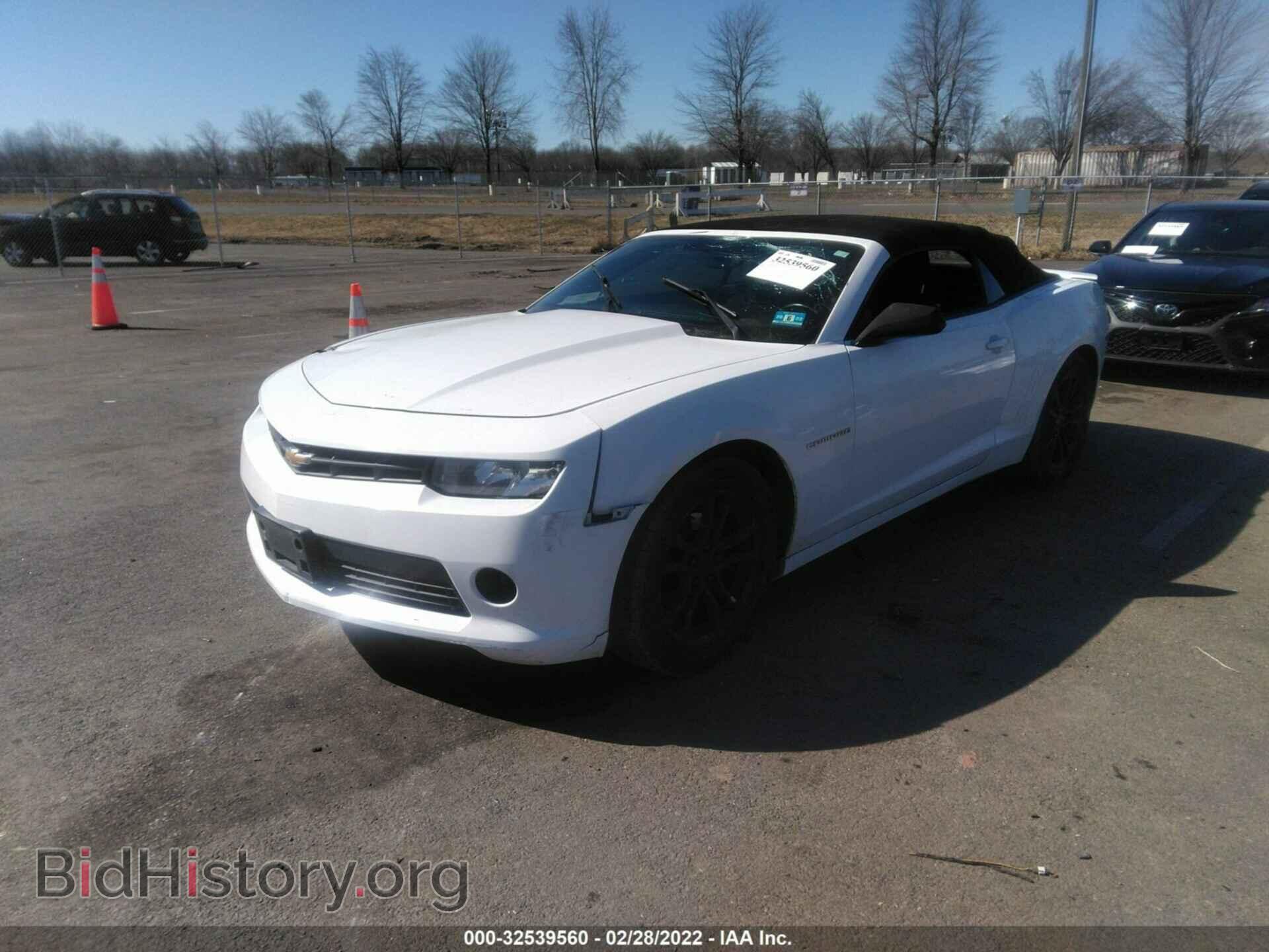 2015 CHEVROLET CAMARO - VIN: 2G1FD3D30F9278375 - Фото 2