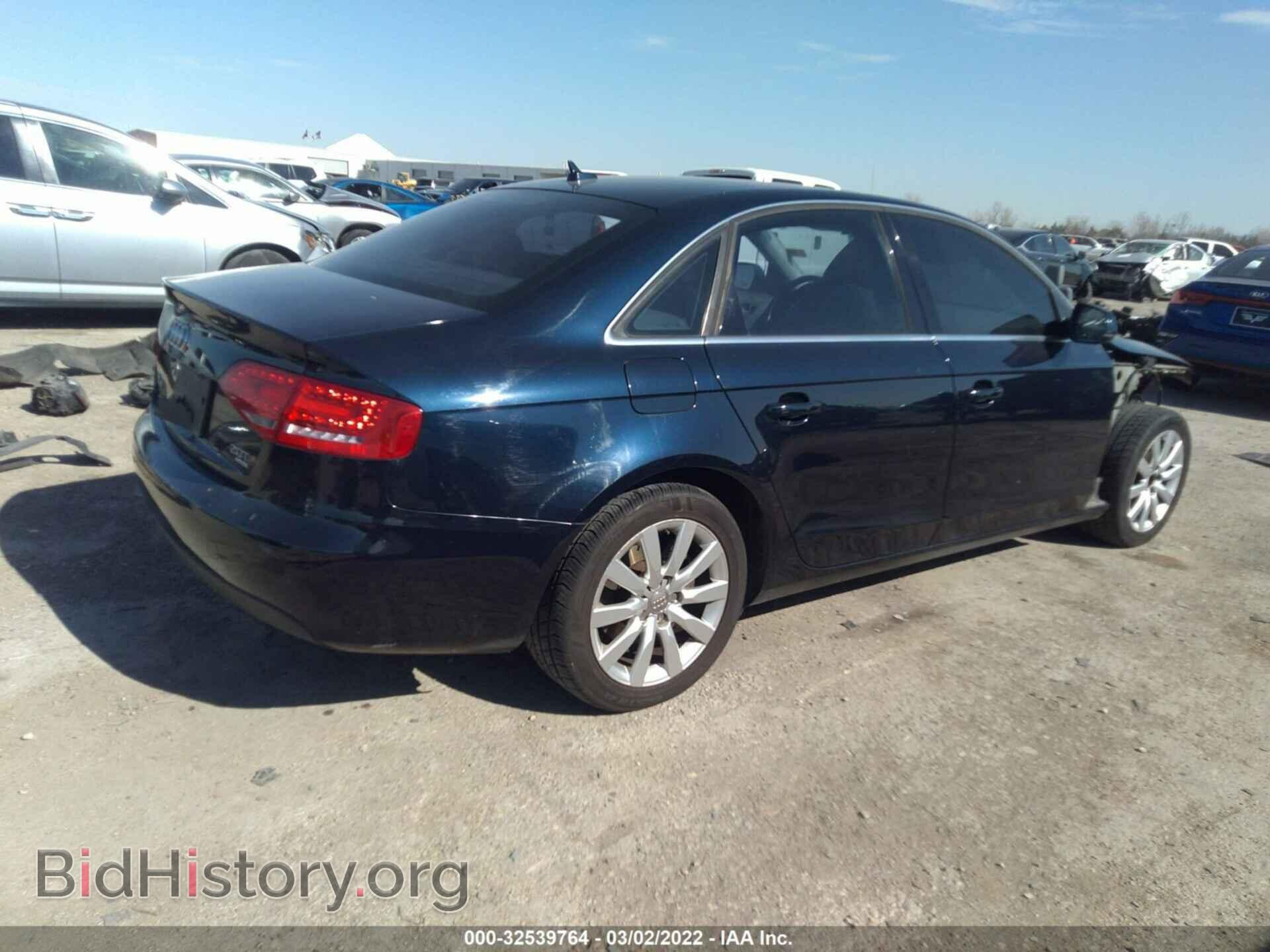 2010 AUDI A4 - VIN: WAUFFAFL4AN013500 - Фото 4