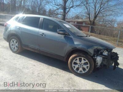 2013 Mazda CX-9 Touring, light blue — VIN JM3TB3CVXD0415176, IAAI