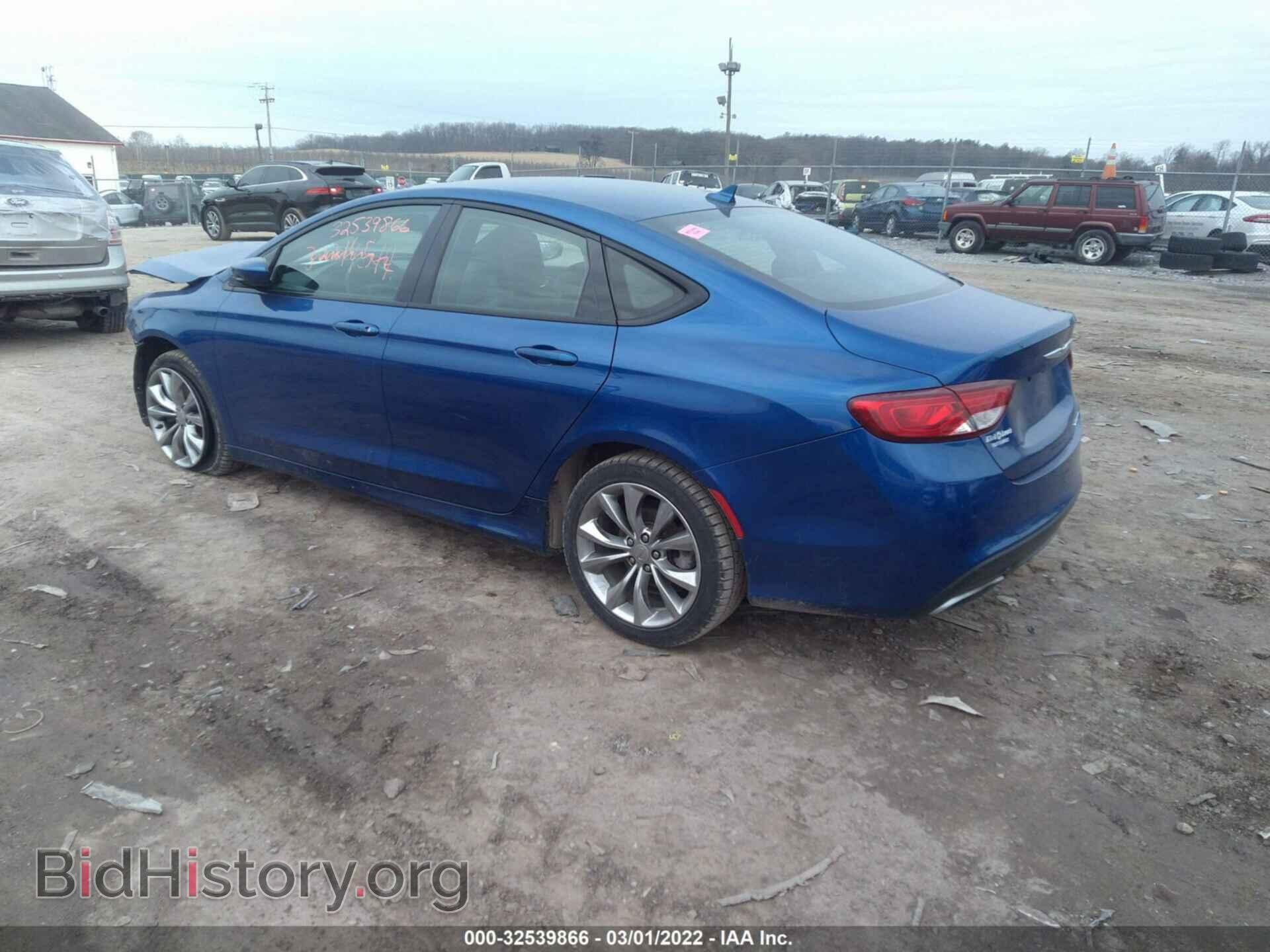 2015 CHRYSLER 200 - VIN: 1C3CCCBB8FN713345 - Фото 3