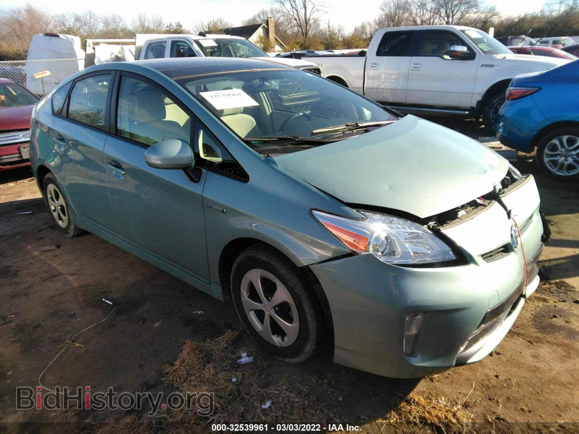Фотография JTDKN3DU2E1790928 - TOYOTA PRIUS 2014