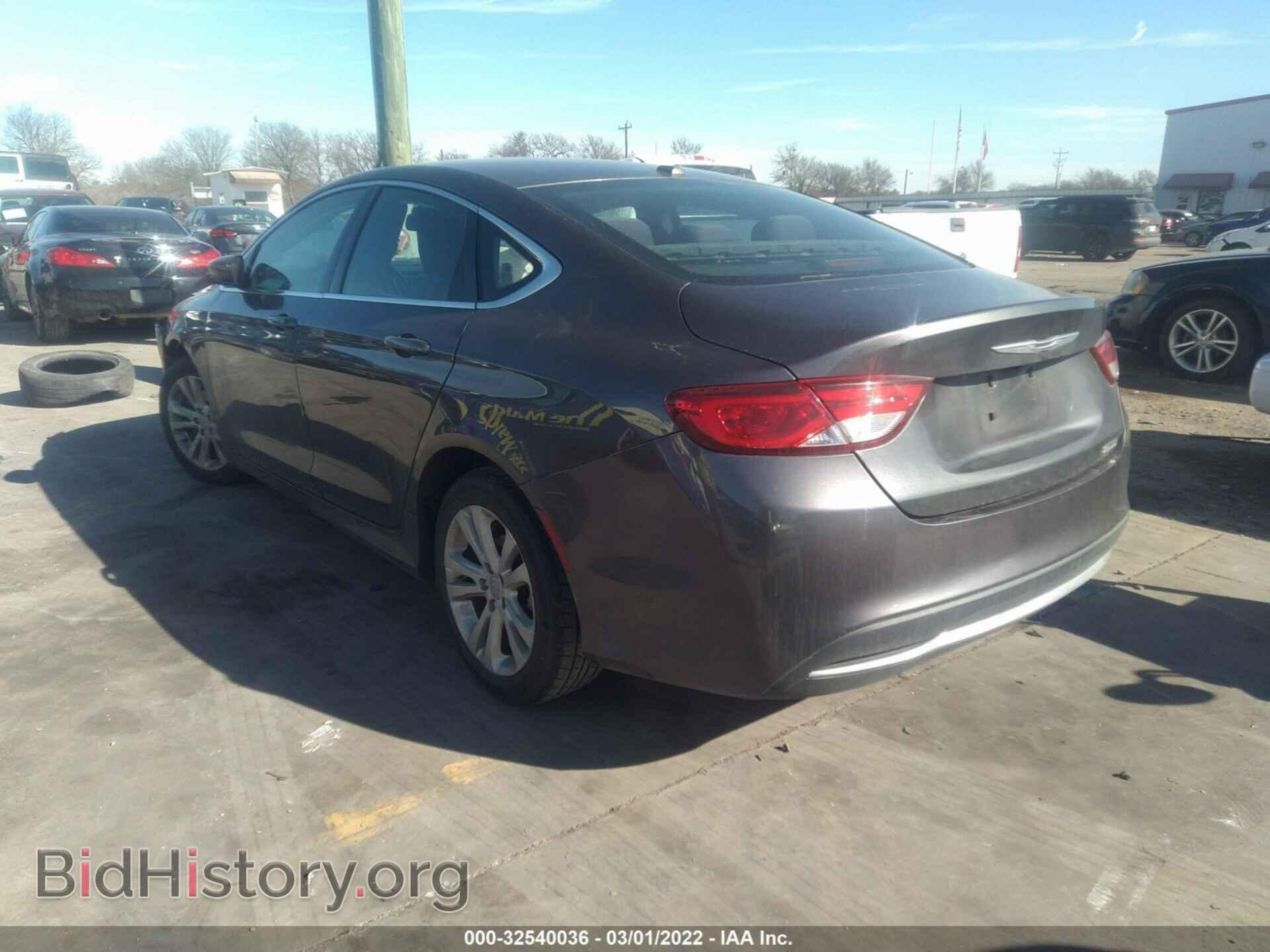 2015 CHRYSLER 200 - VIN: 1C3CCCAB9FN547080 - Фото 3