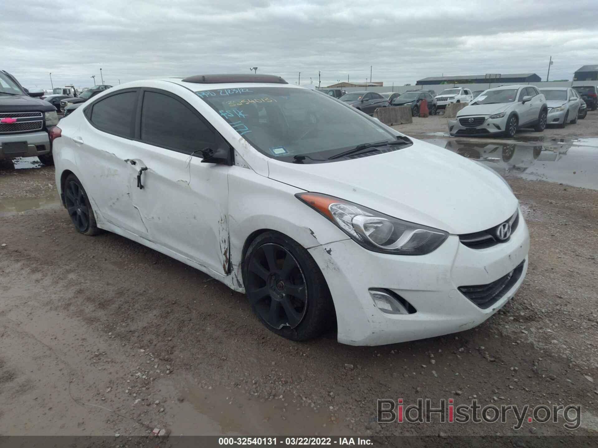 Photo 5NPDH4AE1DH231171 - HYUNDAI ELANTRA 2013